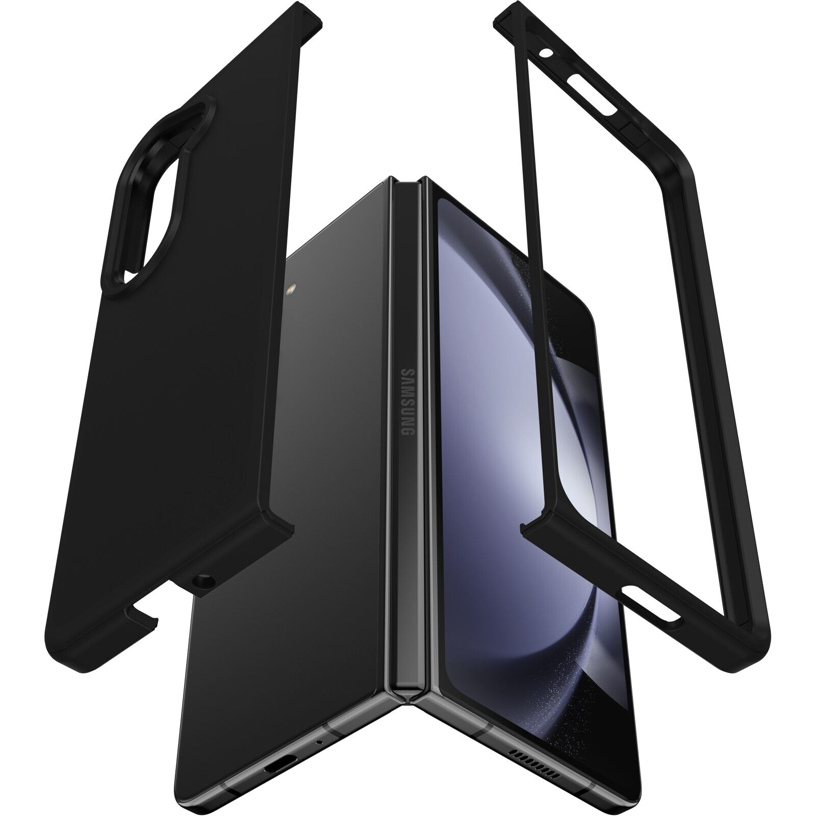 Thin Flex Hülle Samsung Galaxy Fold 6 Schwarz