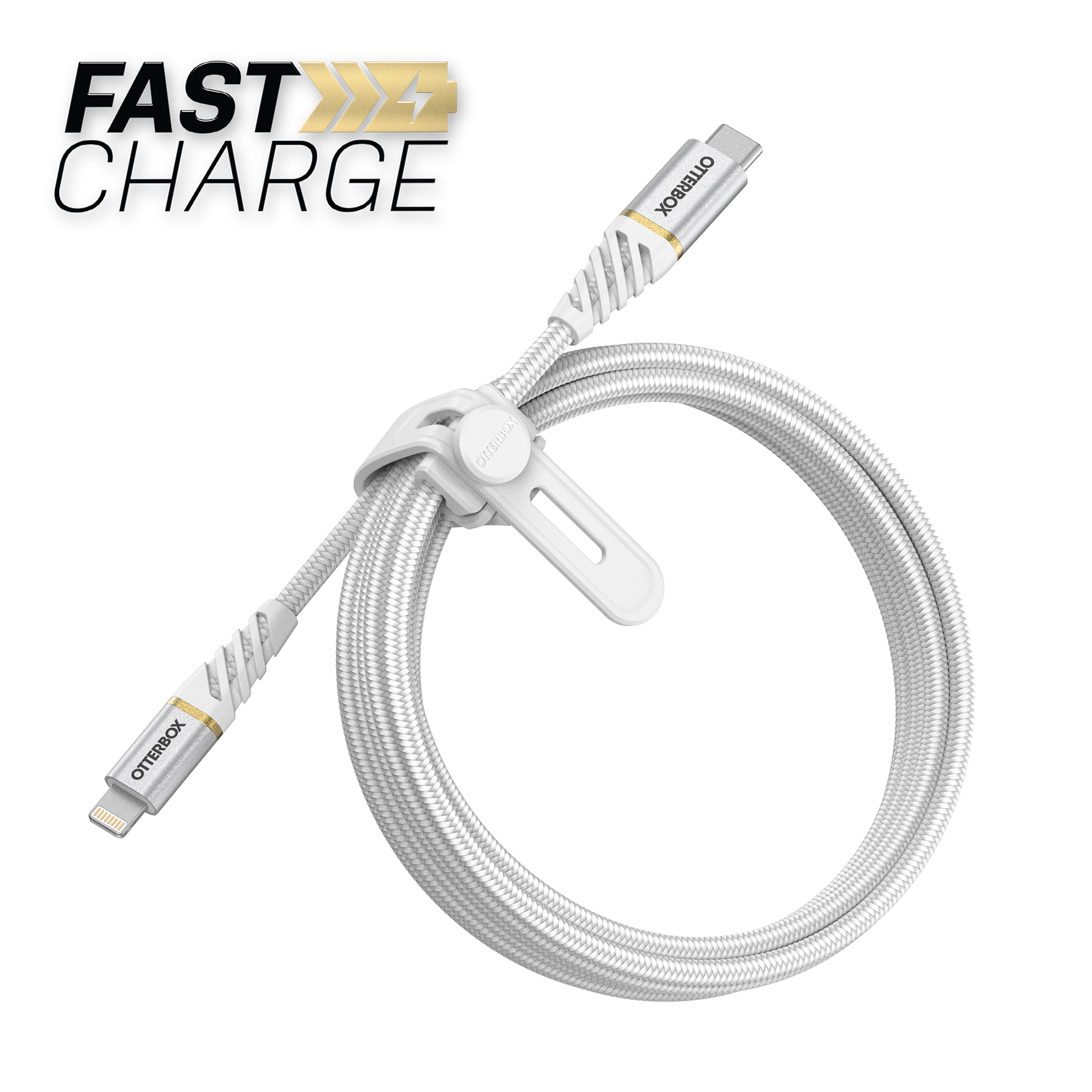 USB-C -> Lightning Kabel 2m Premium Fast Charge Weiß