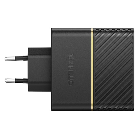 Wand-Ladegerät 30W USB-C PD+USB-A Black Shimmer