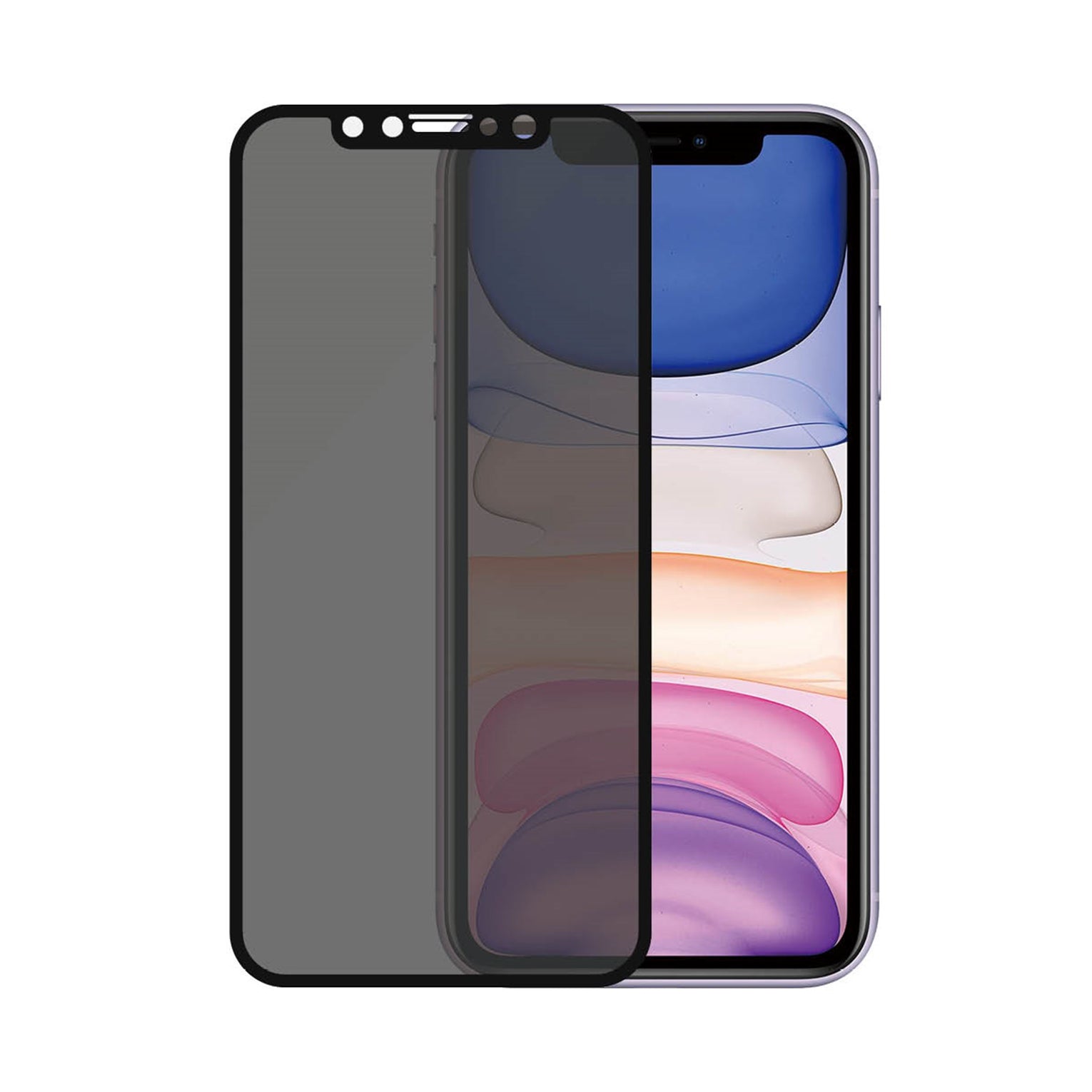 iPhone 11 Privacy Displayschutz Edge-to-Edge