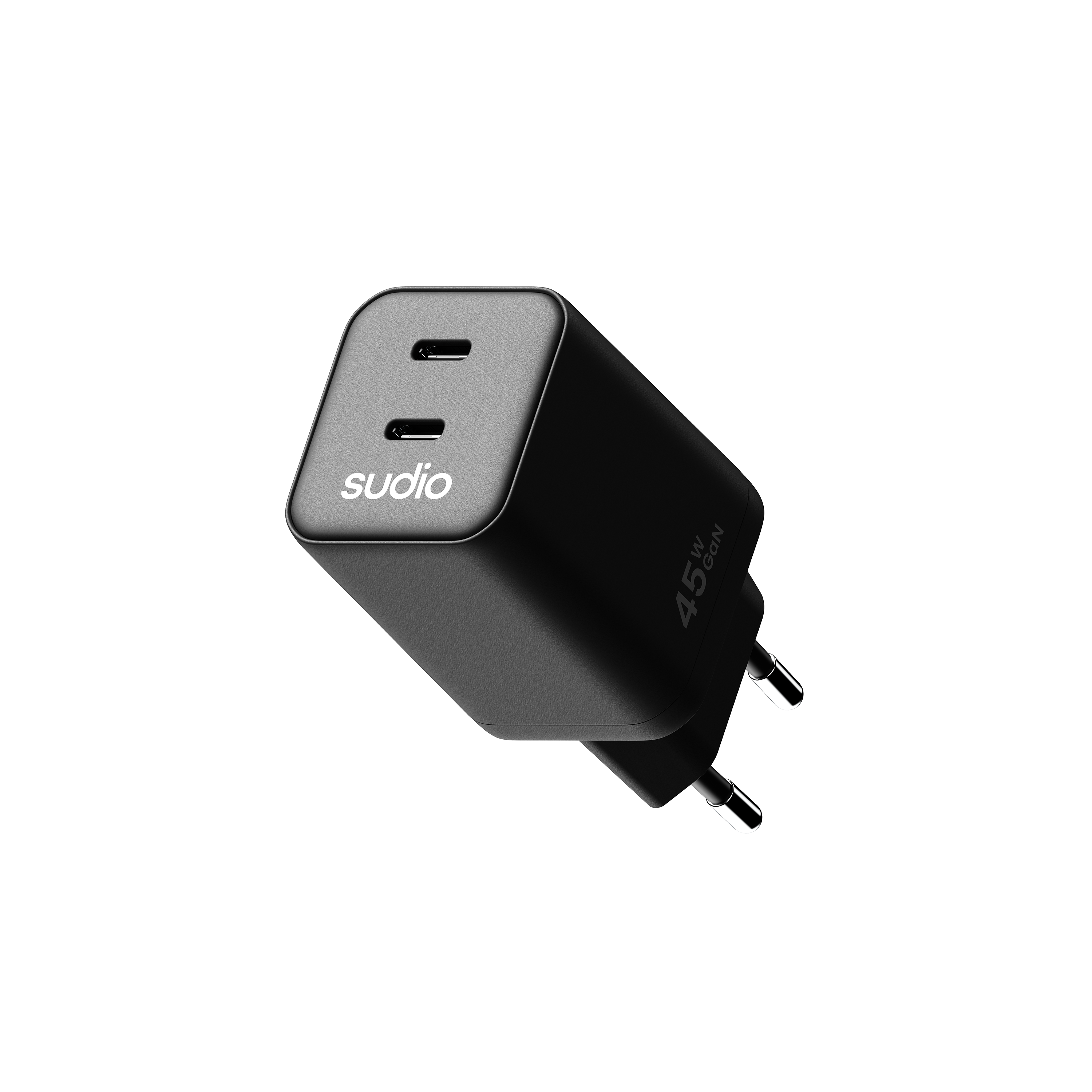 P2 Wandgeräte 45W 2 x USB-C Schwarz