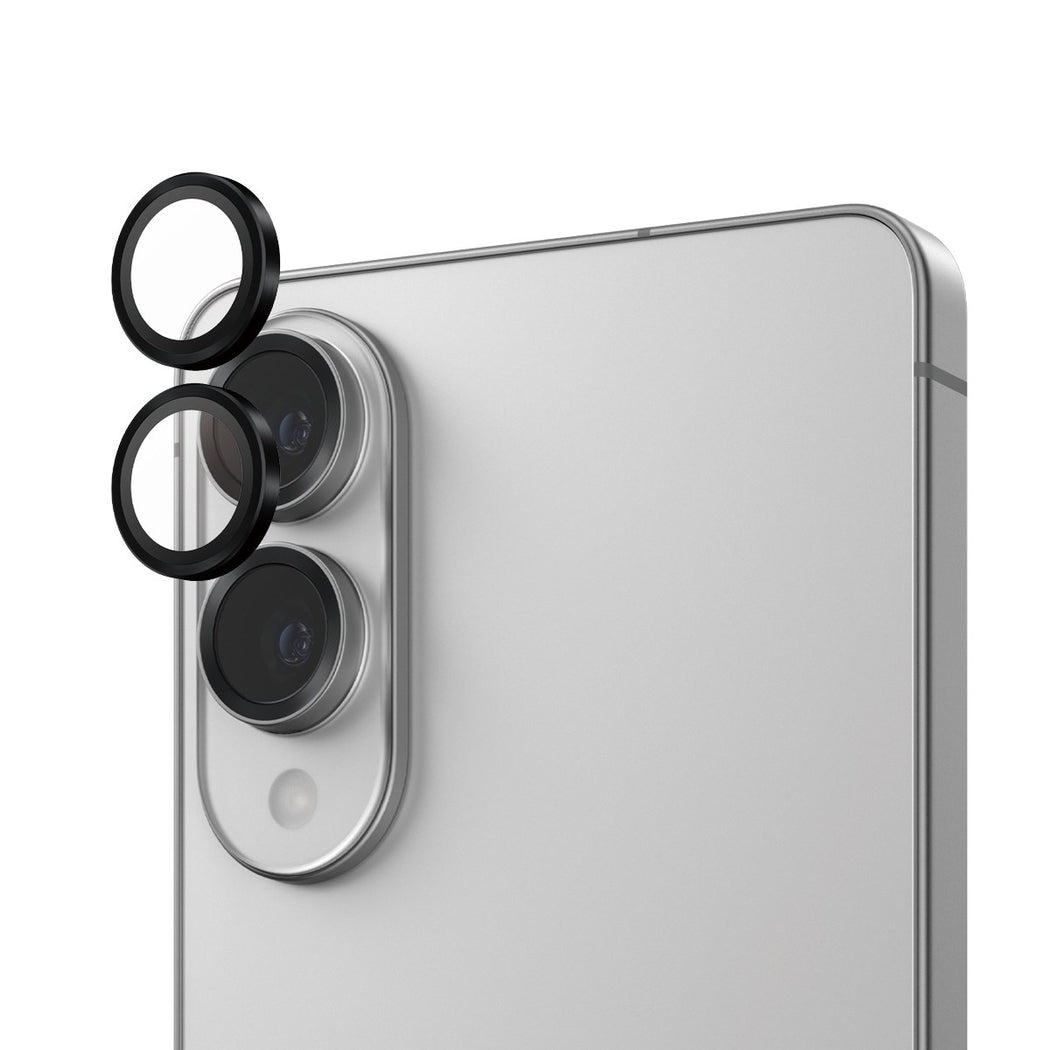 Samsung Galaxy S25 Edge Hoops Camera Lens Protector Schwarz