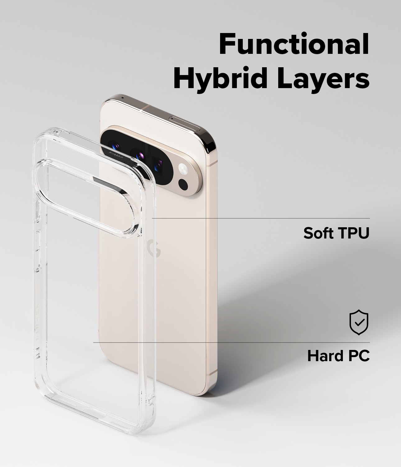 Fusion Case Google Pixel 10 Clear