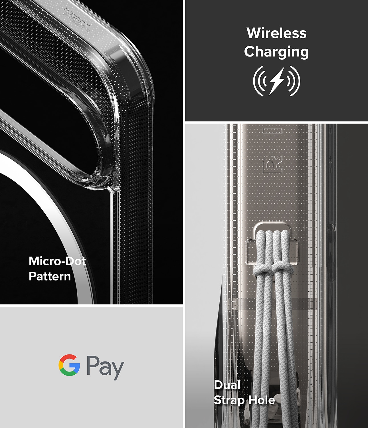 Fusion Magnetic Case Google Pixel 10  Transparent