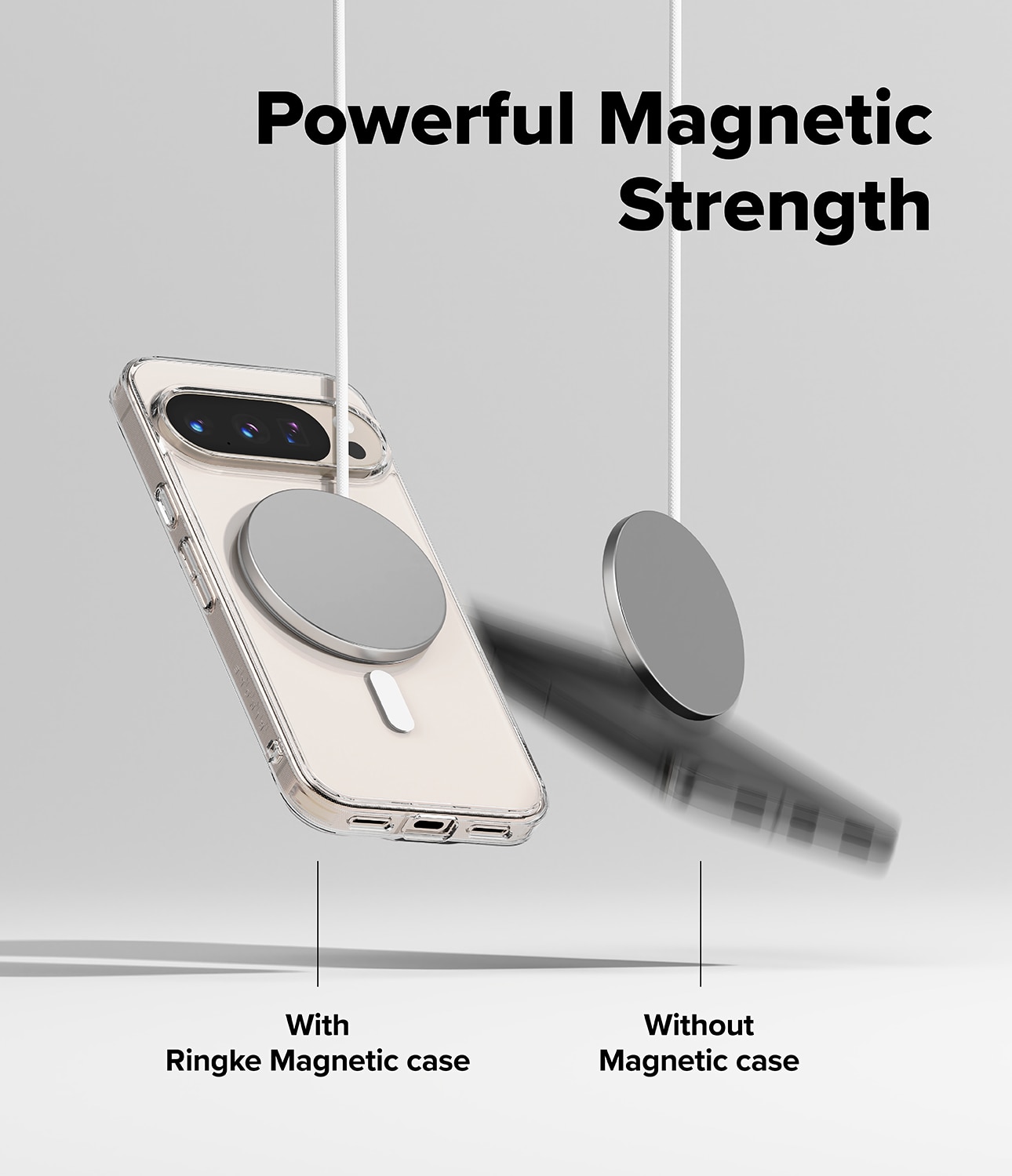 Fusion Magnetic Case Google Pixel 10 Pro  Transparent