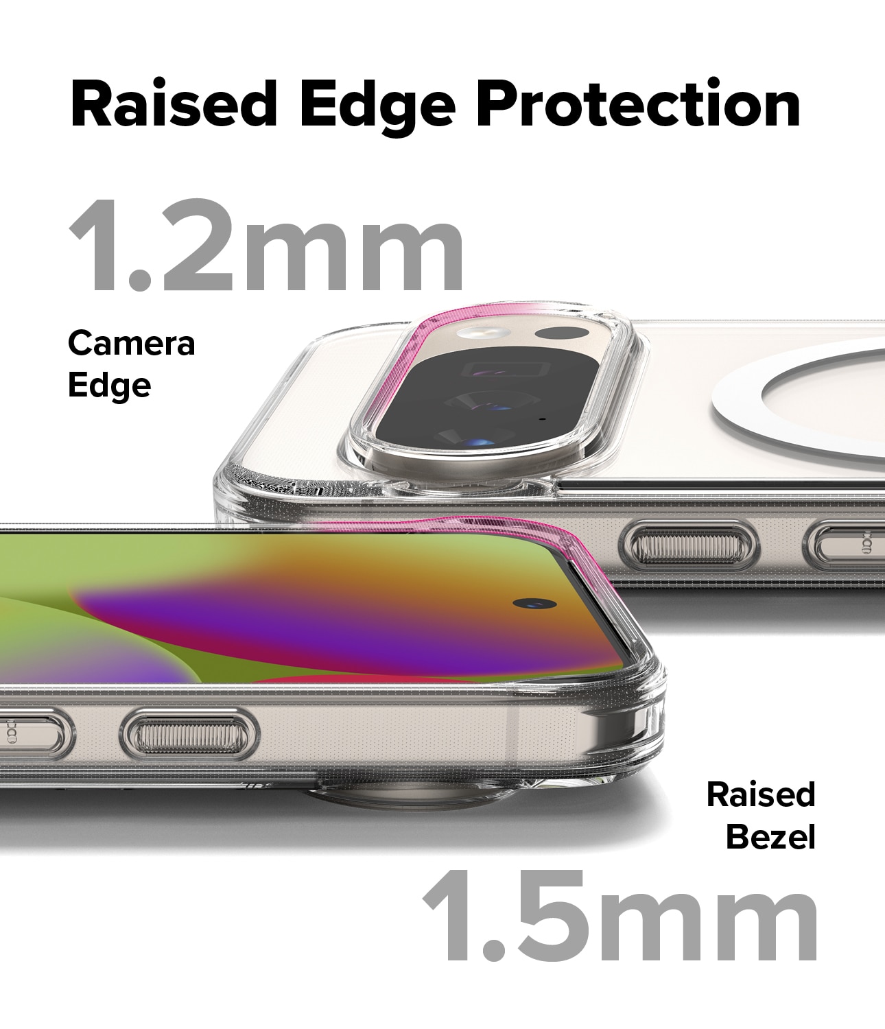 Fusion Magnetic Case Google Pixel 10  Transparent