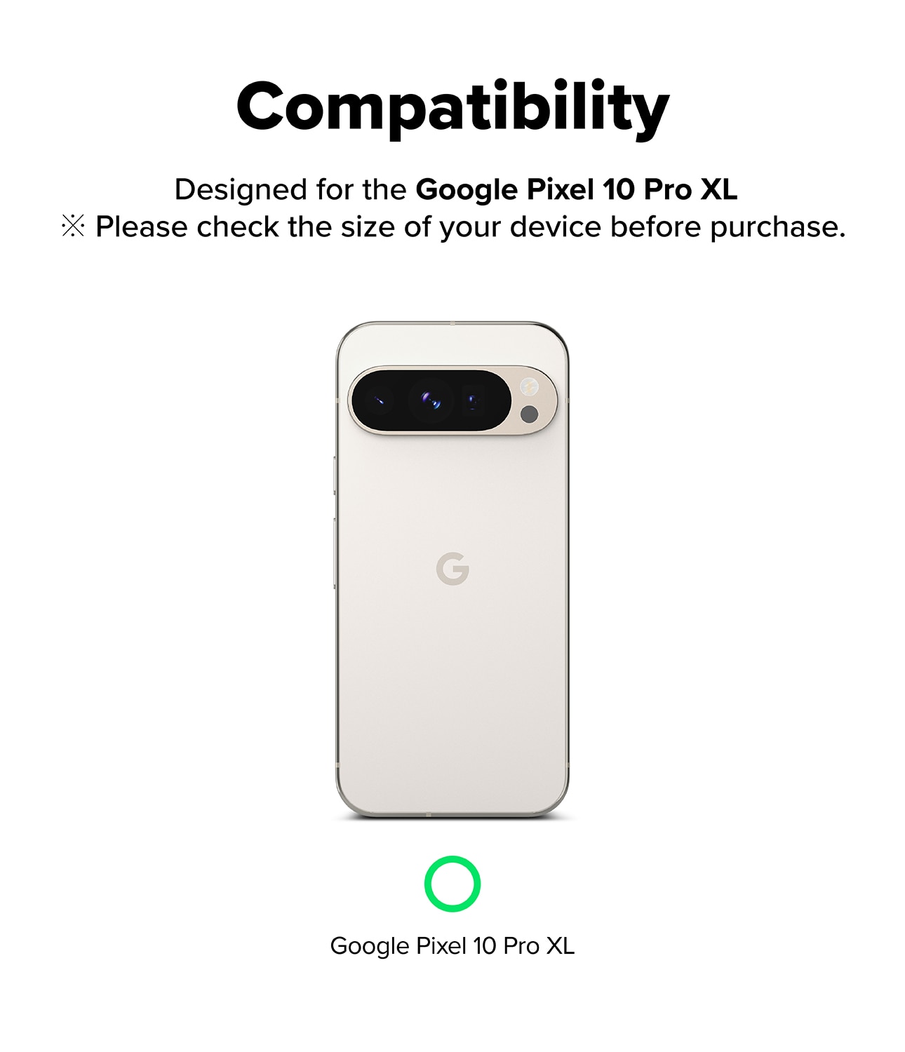 Camera Protector Glass (2 Stück) Google Pixel 10 Pro XL