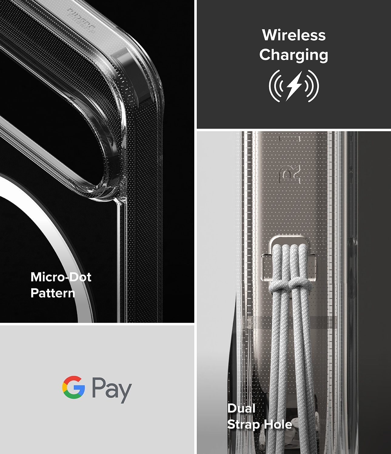 Fusion Magnetic Case Google Pixel 10 Pro XL  Transparent
