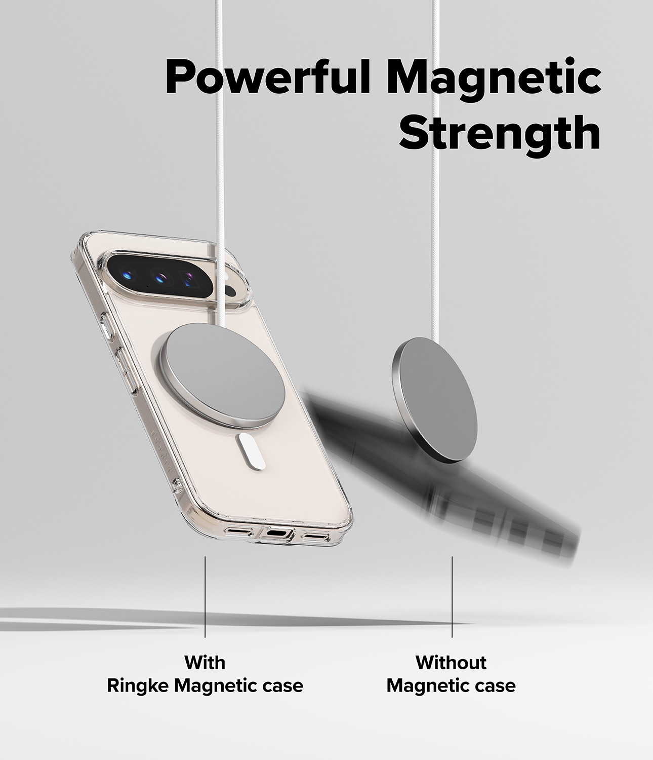 Fusion Magnetic Case Google Pixel 10 Pro XL  Transparent
