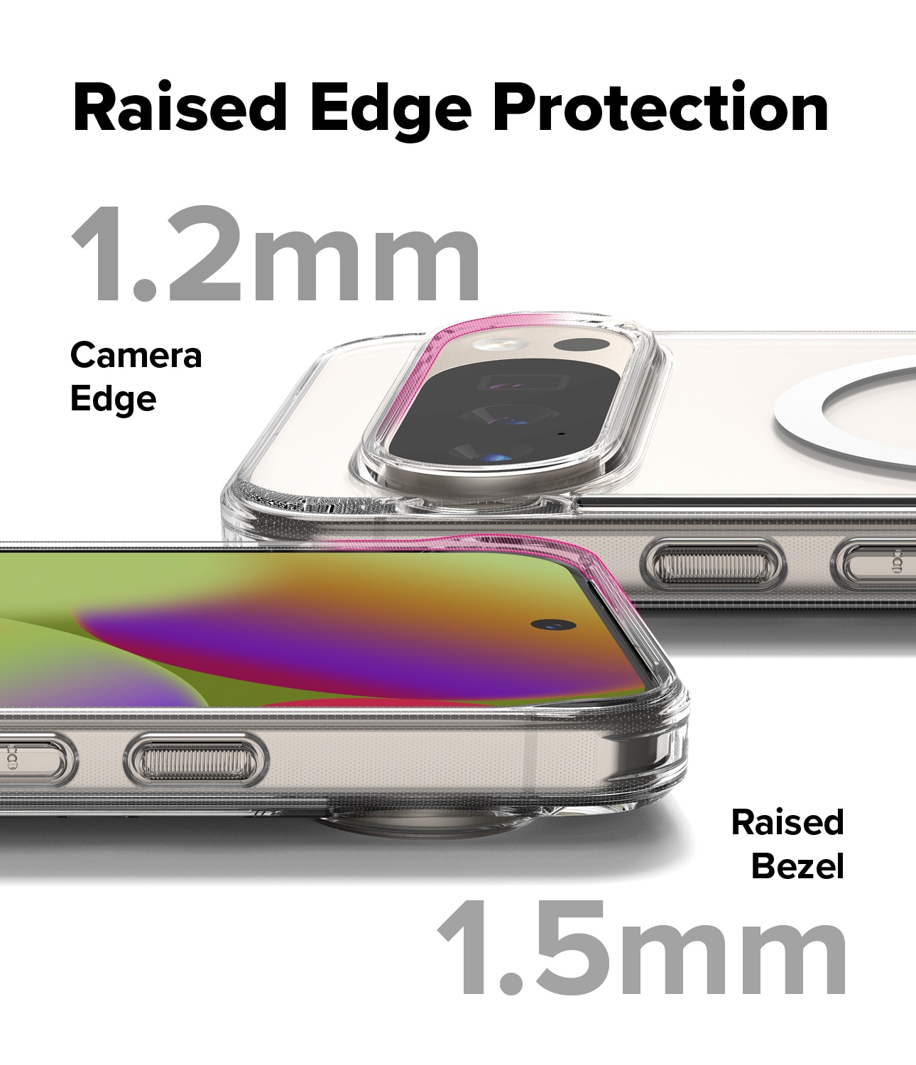 Fusion Magnetic Case Google Pixel 10 Pro XL  Transparent
