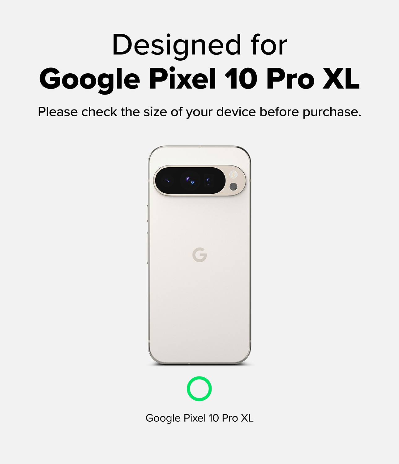 Onyx Case Google Pixel 10 Pro XL Black