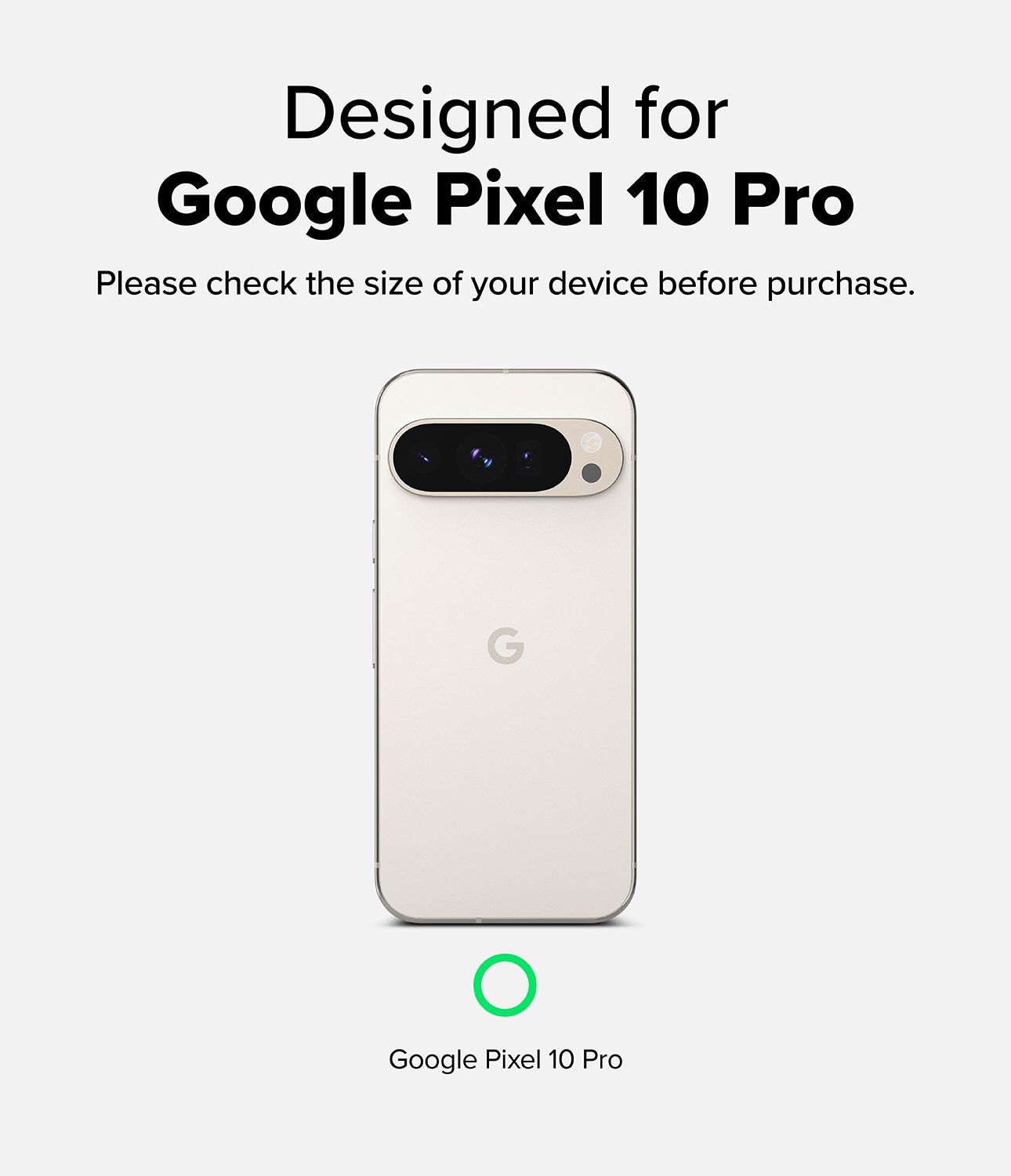 Onyx Case Google Pixel 10 Pro Dark Green