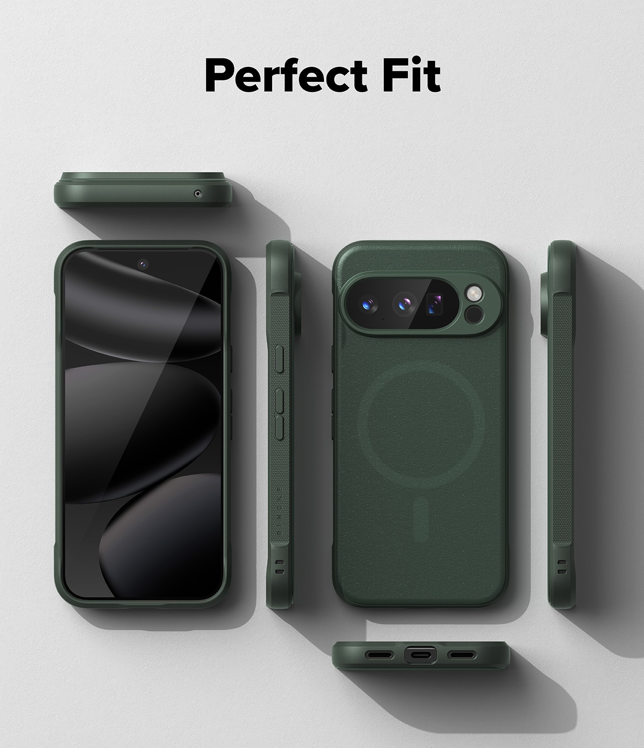 Onyx Magnetic Case Google Pixel 10 Pro Dark Green
