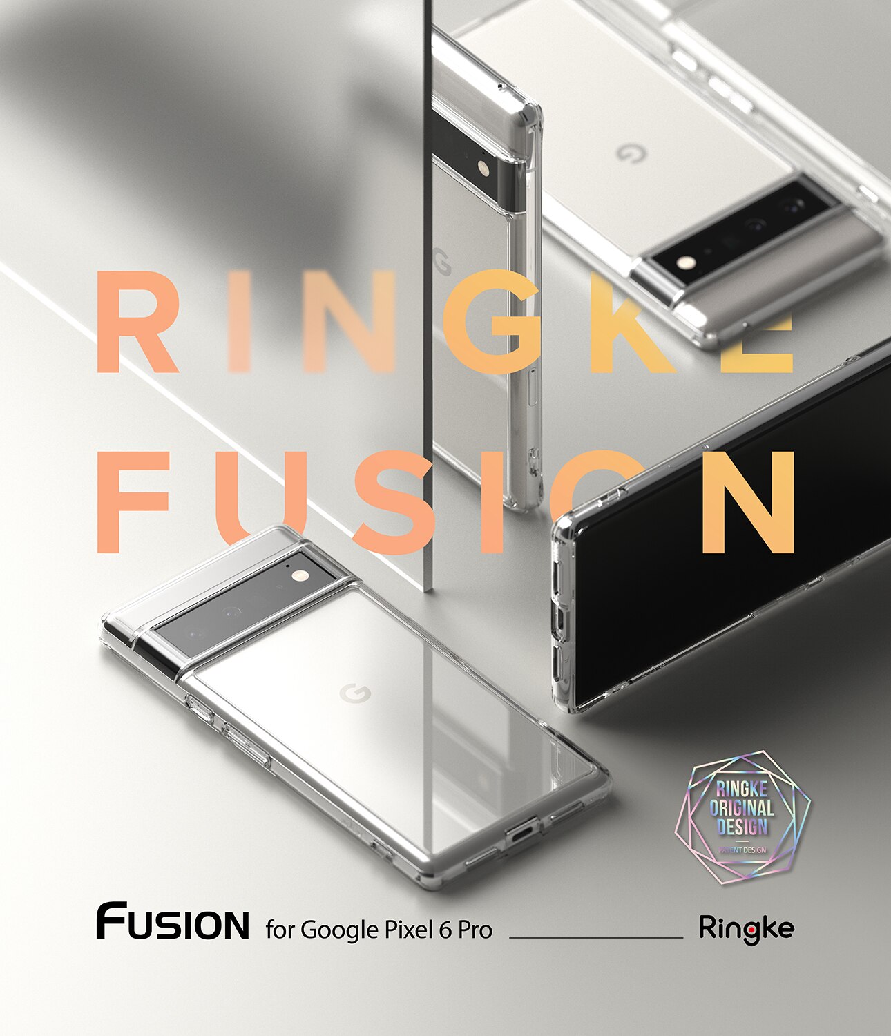 Fusion Case Google Pixel 6 Pro Transparent
