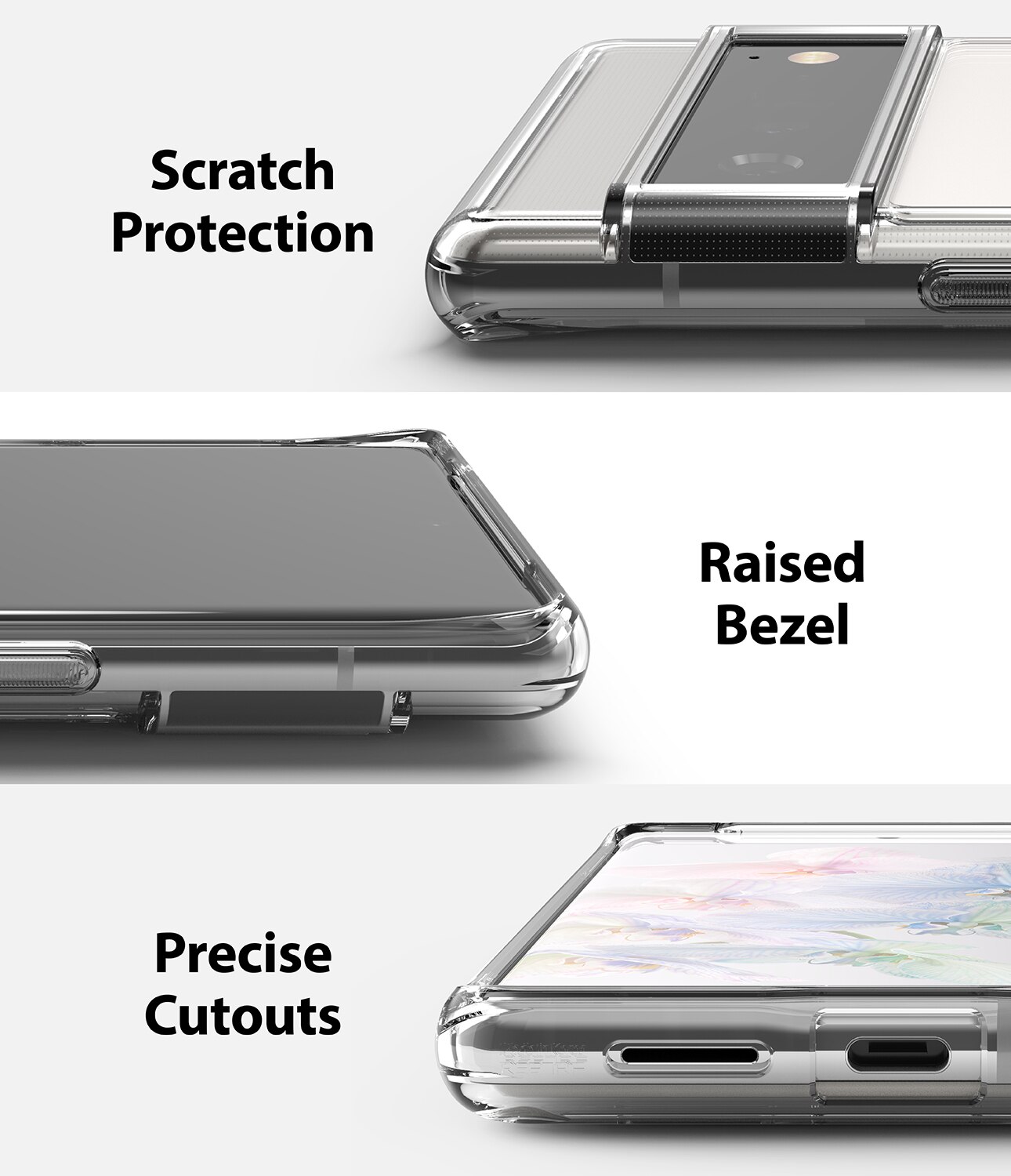 Fusion Case Google Pixel 6 Pro Transparent