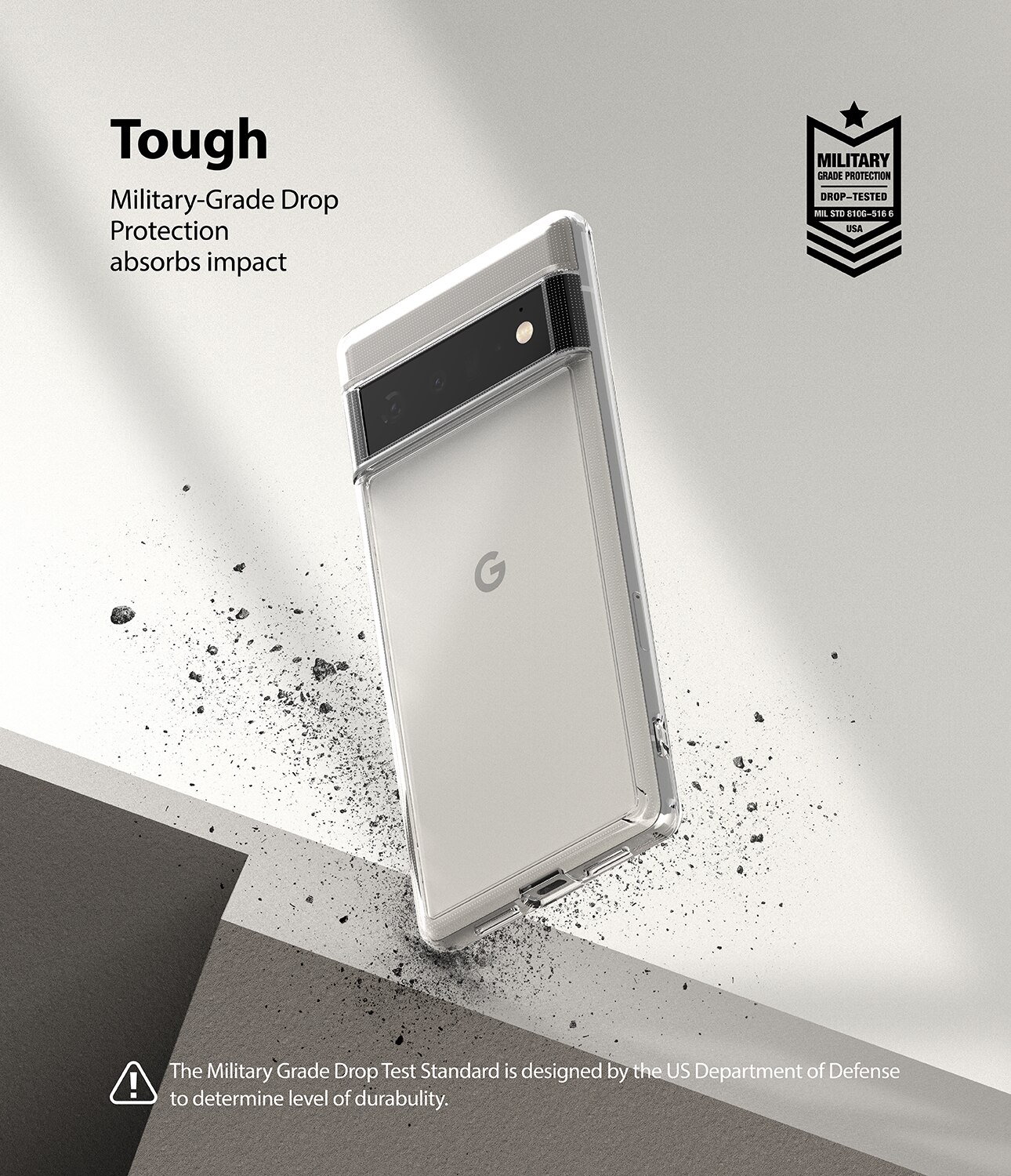 Fusion Case Google Pixel 6 Pro Transparent