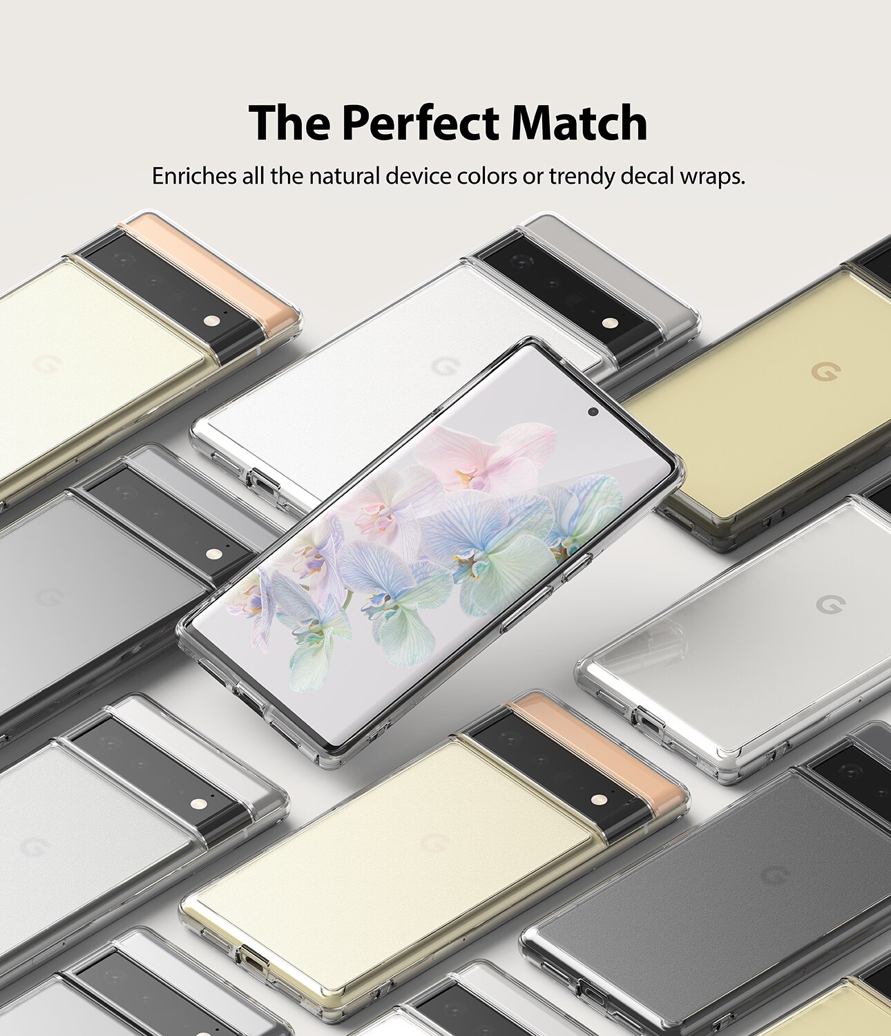 Fusion Case Google Pixel 6 Pro Transparent