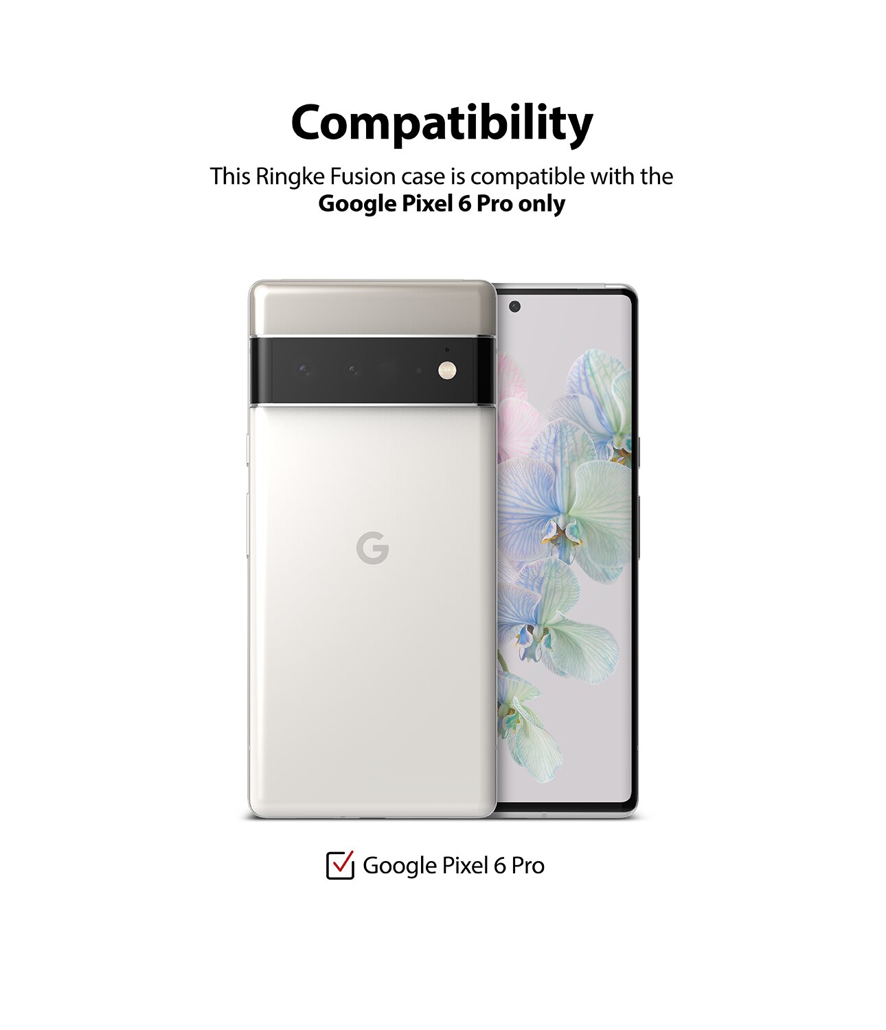 Fusion Case Google Pixel 6 Pro Transparent