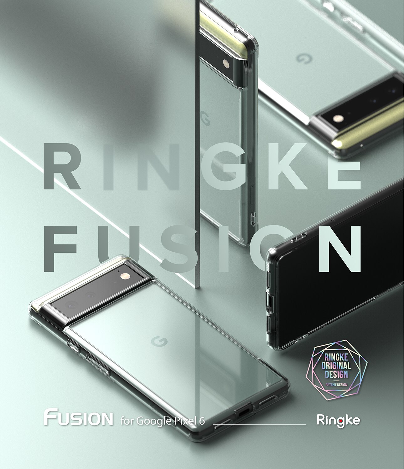 Fusion Case Google Pixel 6 Transparent