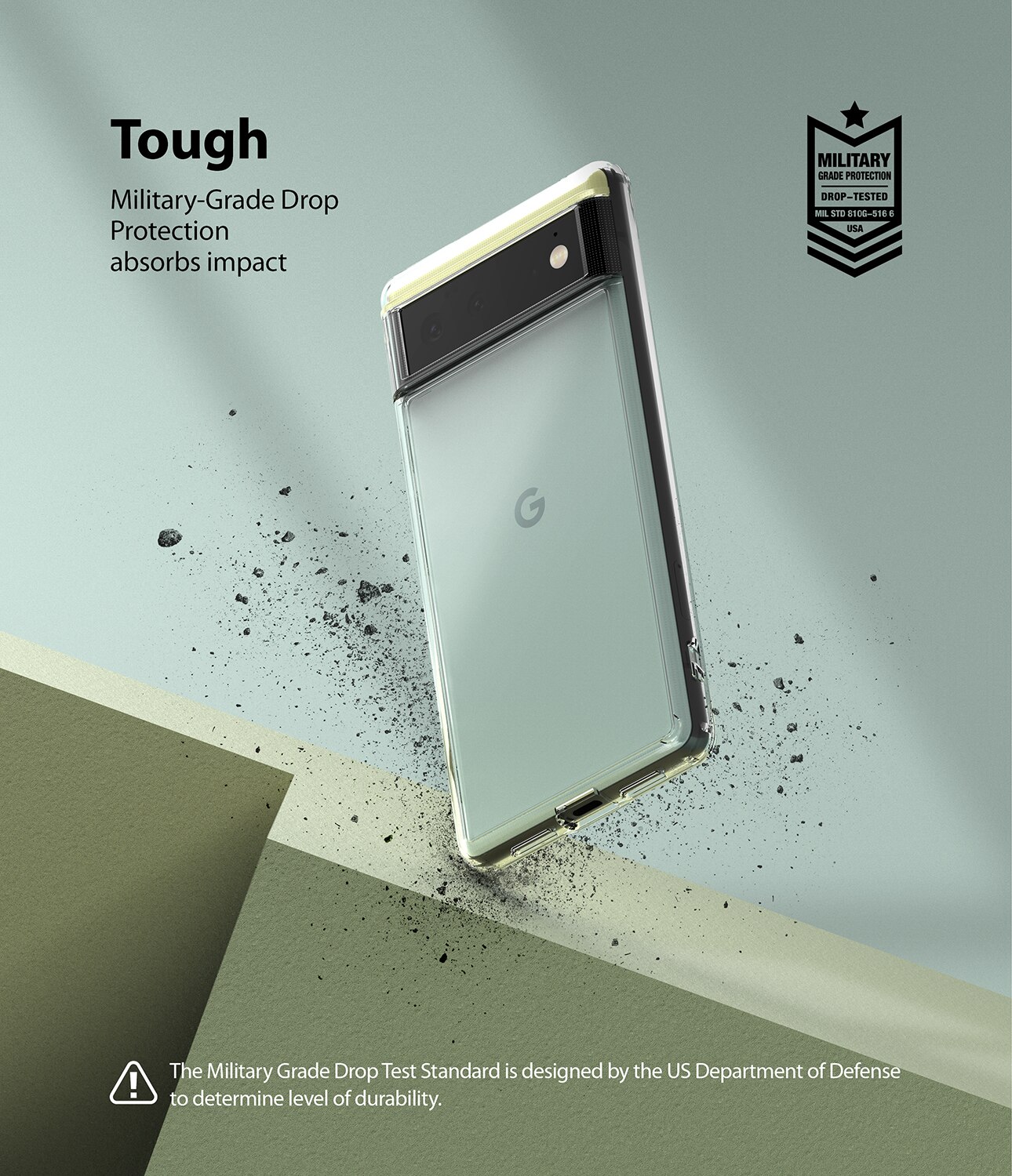 Fusion Case Google Pixel 6 Transparent