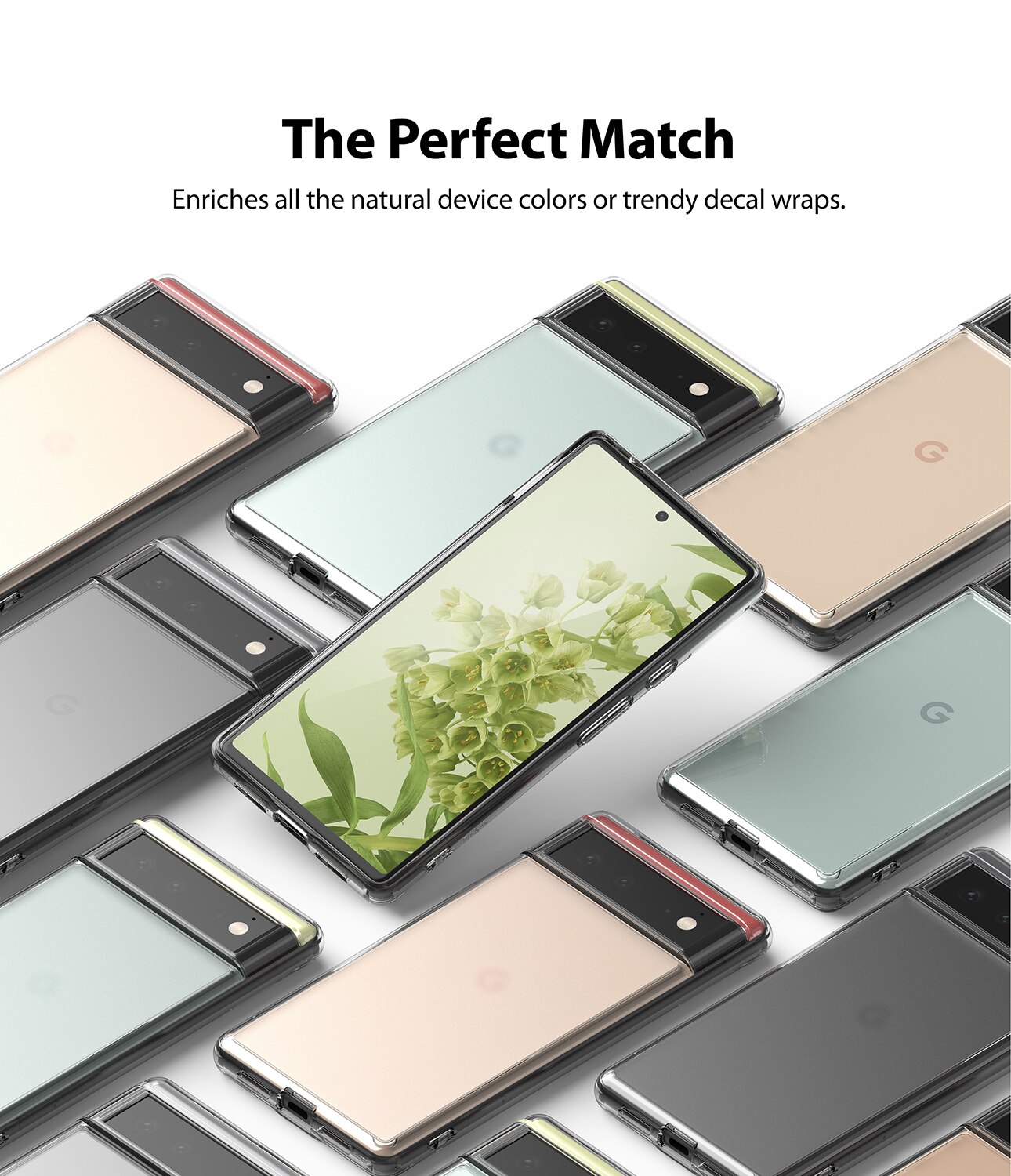 Fusion Case Google Pixel 6 Transparent