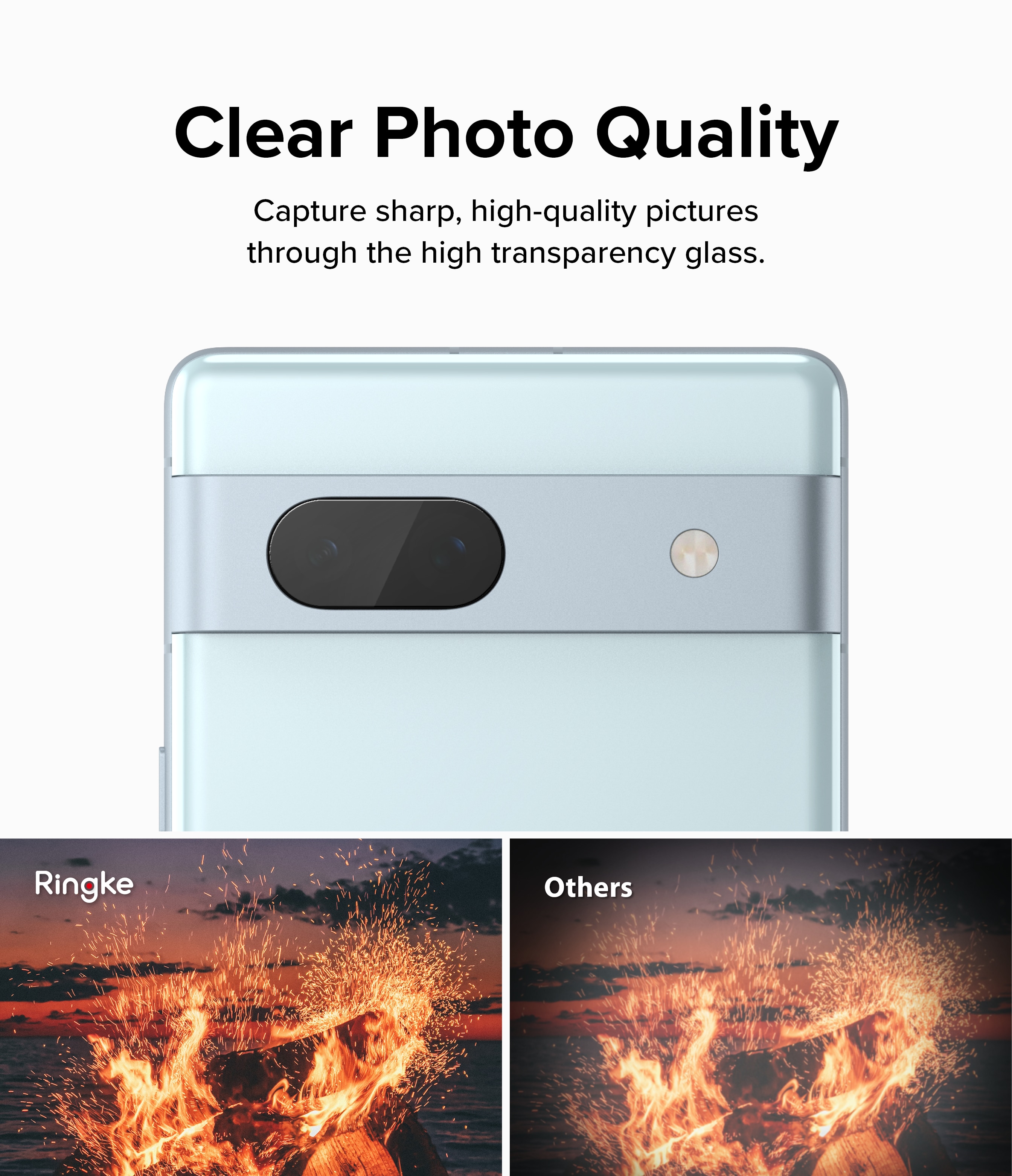 Camera Protector Glass (3 Stück) Google Pixel 7a