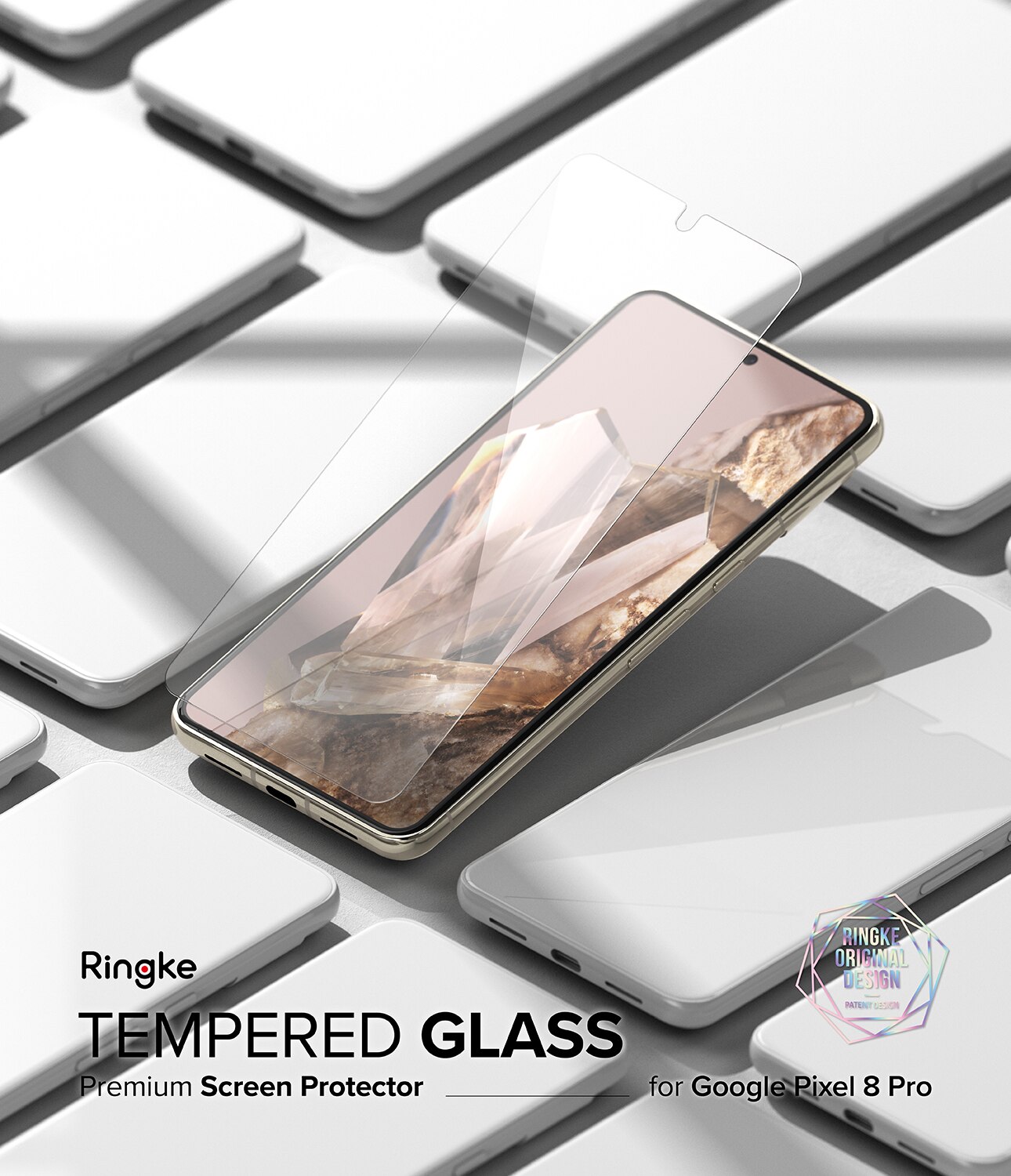 Screen Protector Glass (2 Stück) Google Pixel 8 Pro