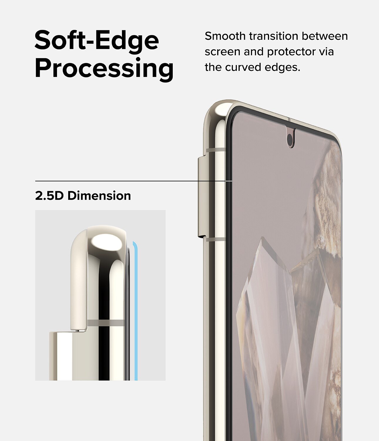 Screen Protector Glass (2 Stück) Google Pixel 8 Pro