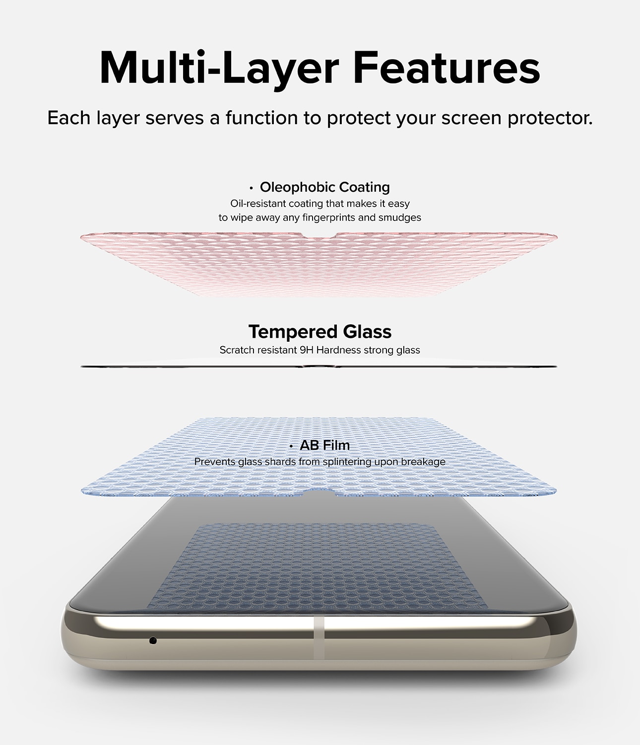 Screen Protector Glass (2 Stück) Google Pixel 8 Pro