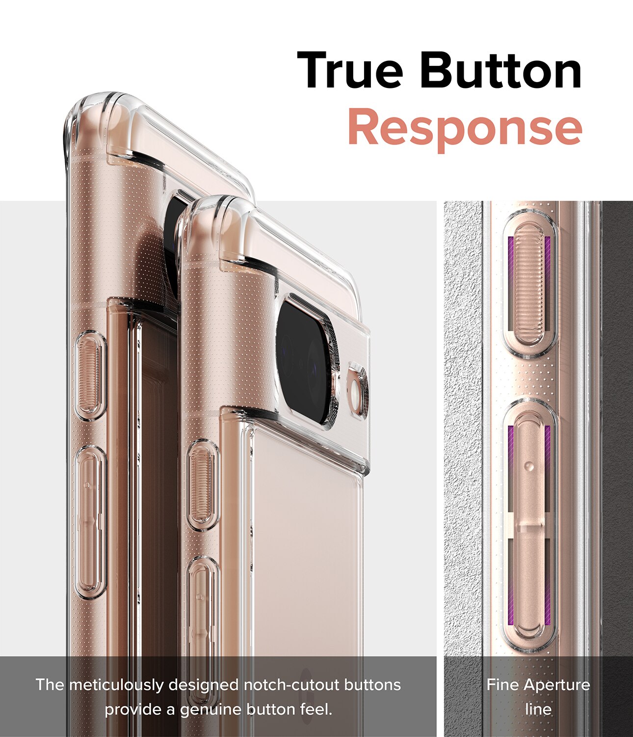 Fusion Case Google Pixel 8 Transparent