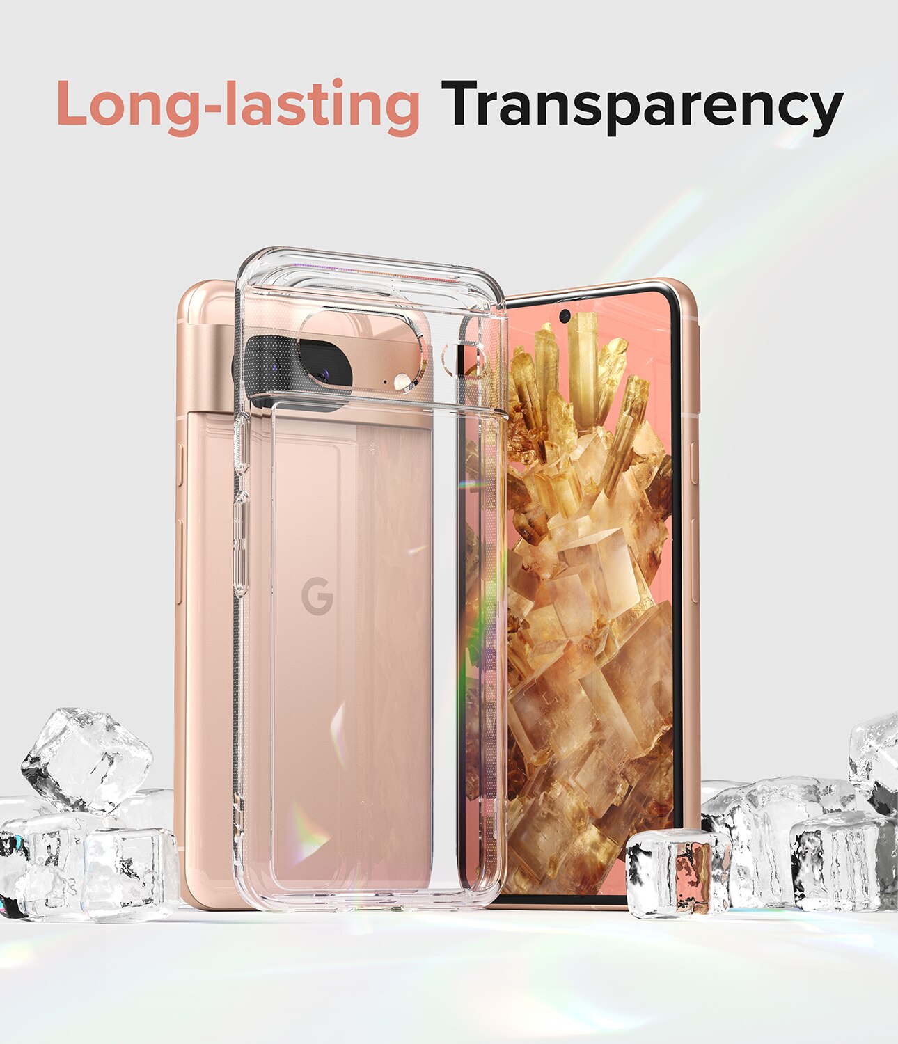 Fusion Case Google Pixel 8 Transparent