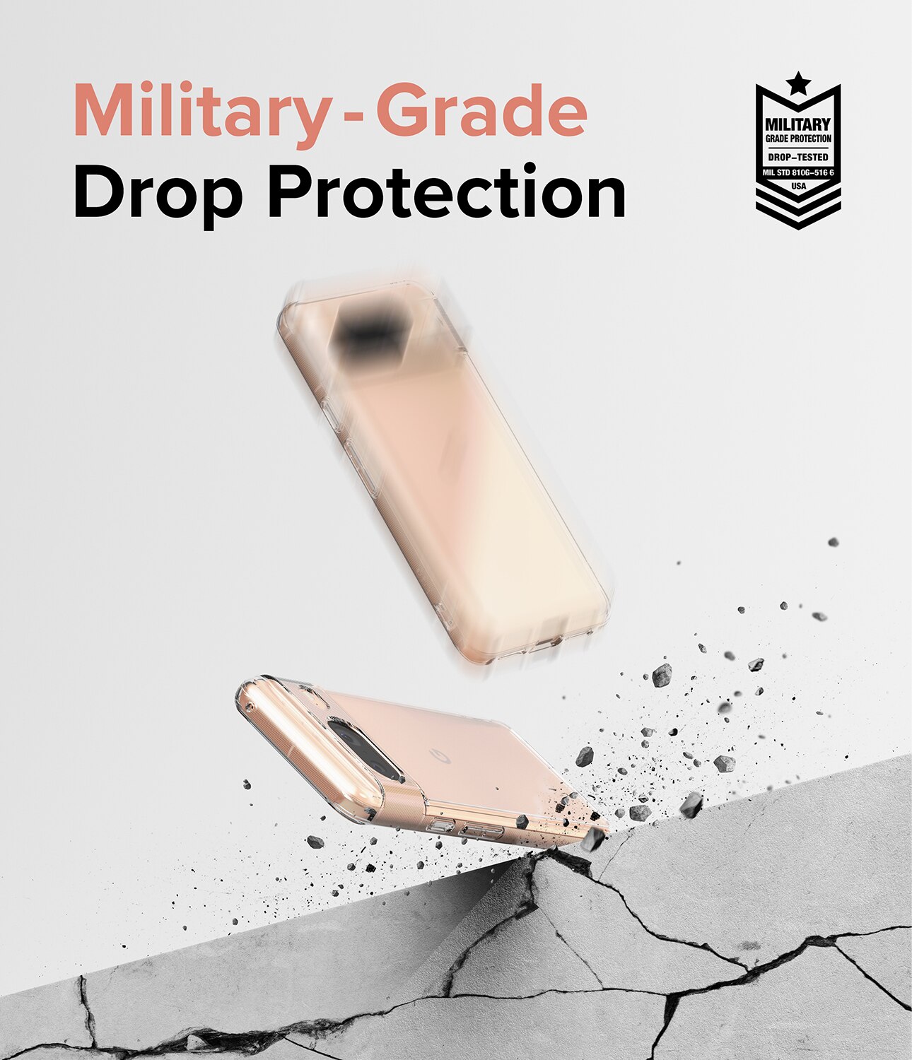 Fusion Case Google Pixel 8 Transparent
