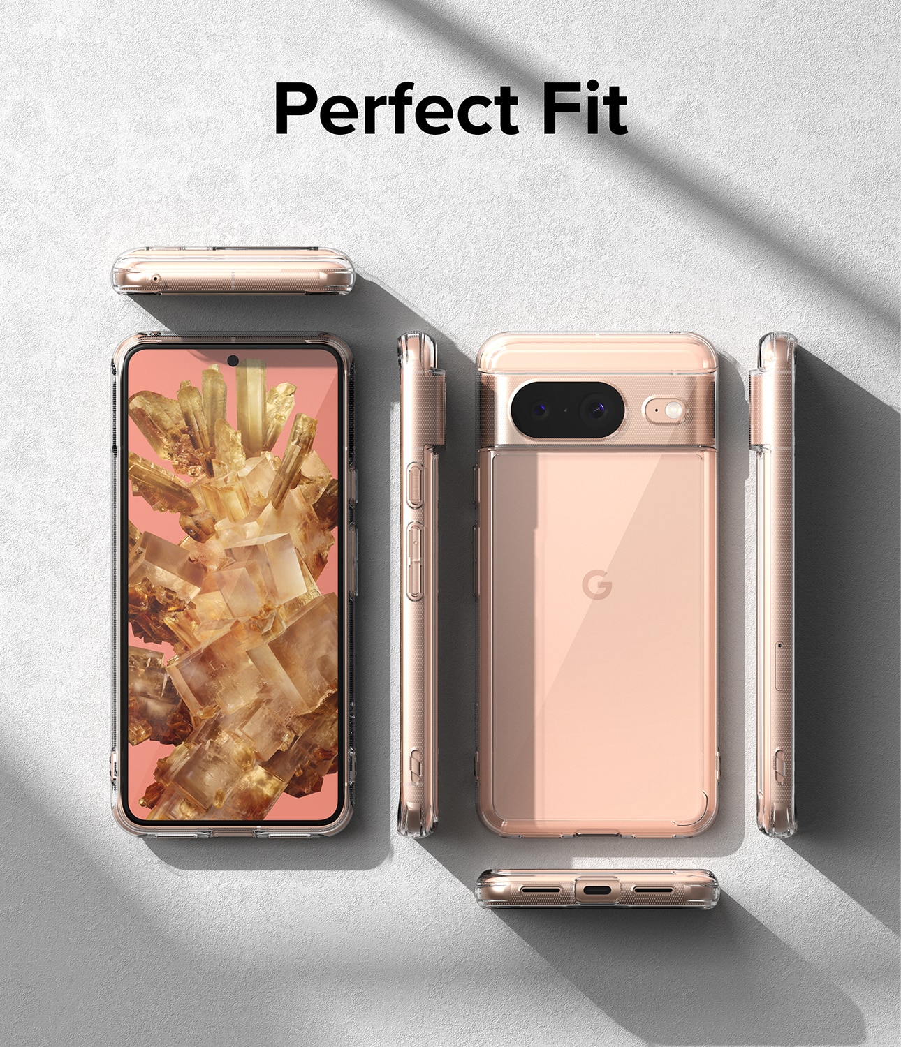 Fusion Case Google Pixel 8 Transparent