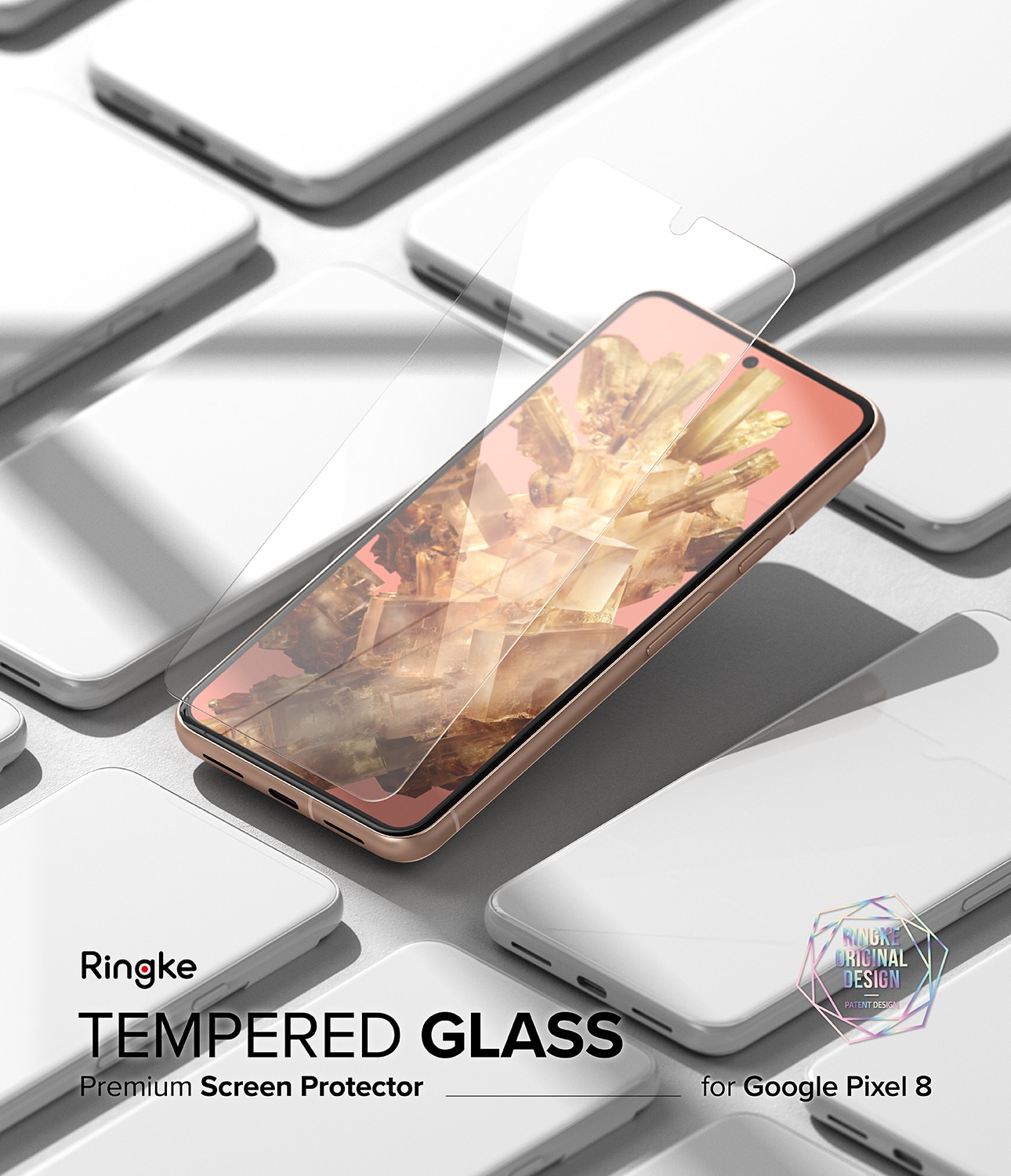 Screen Protector Glass (2 Stück) Google Pixel 8