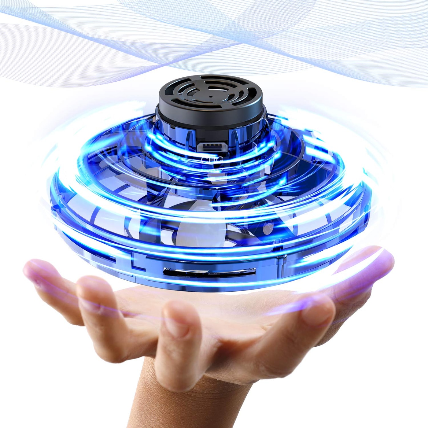 Flying Spinner blau