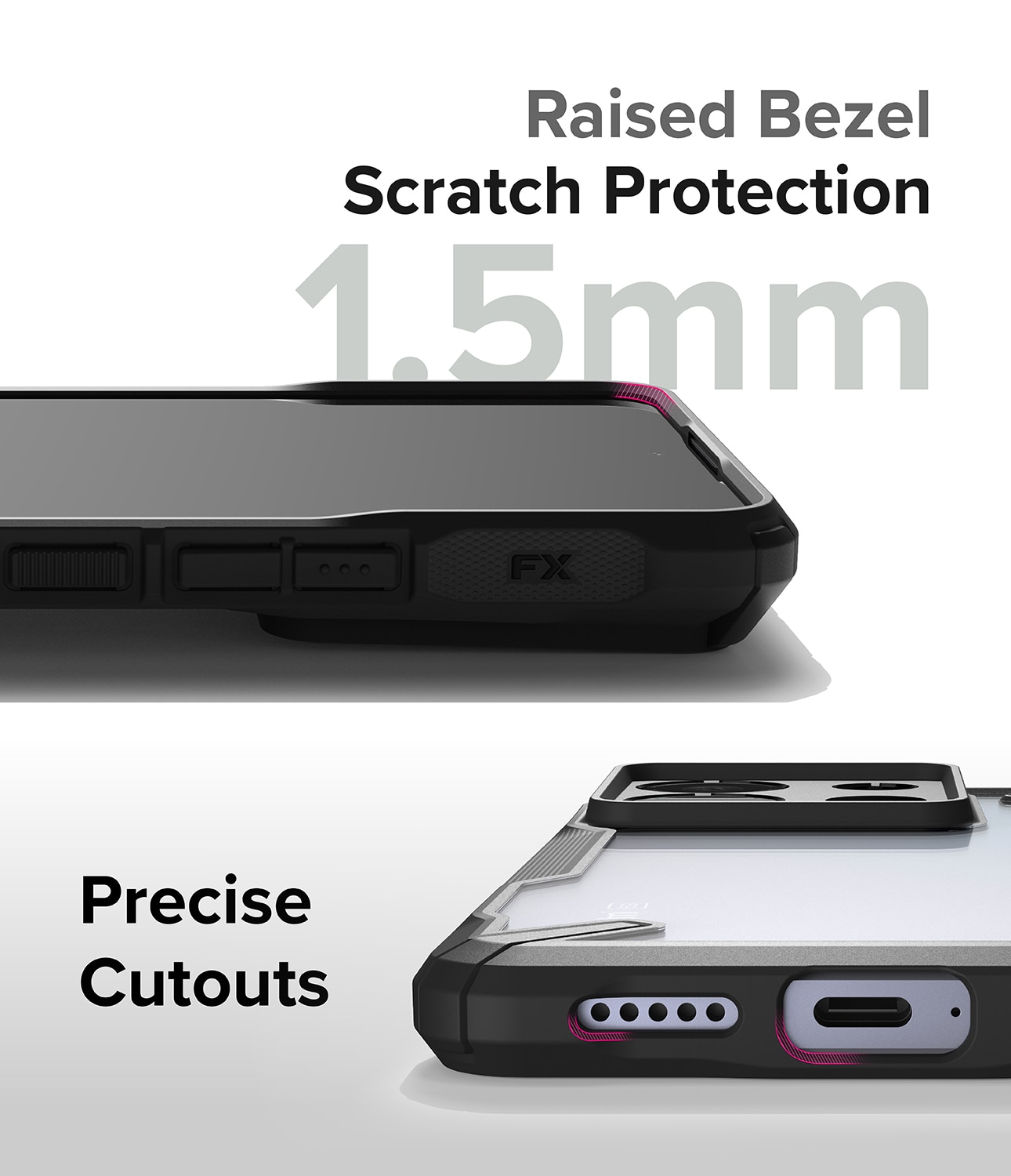 Fusion X Case Xiaomi Redmi Note 13 Pro schwarz