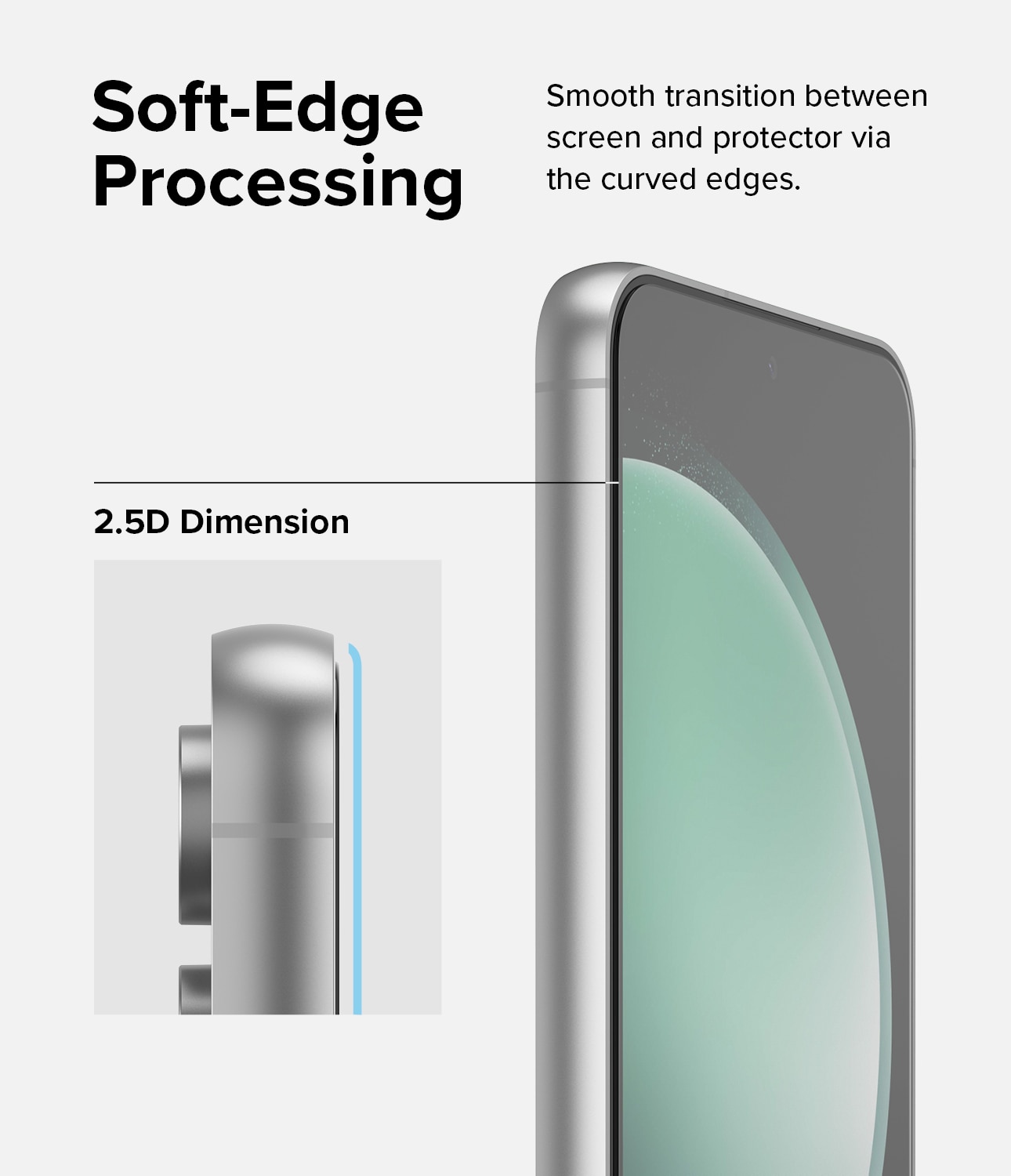 Screen Protector Glass (2 Stück) Samsung Galaxy S23 FE