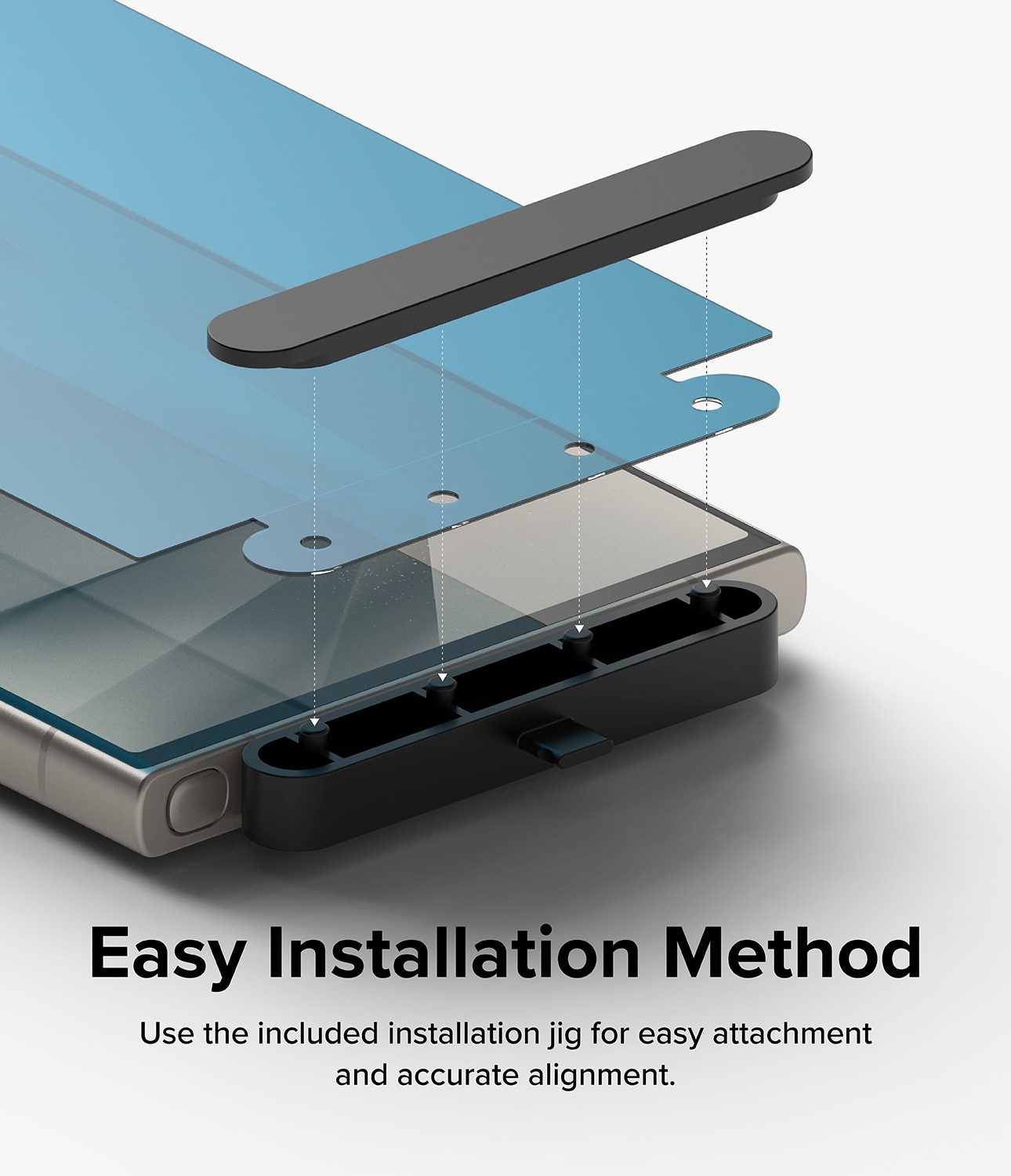 Dual Easy Screen Protector (2 Stück) Samsung Galaxy S24 Ultra