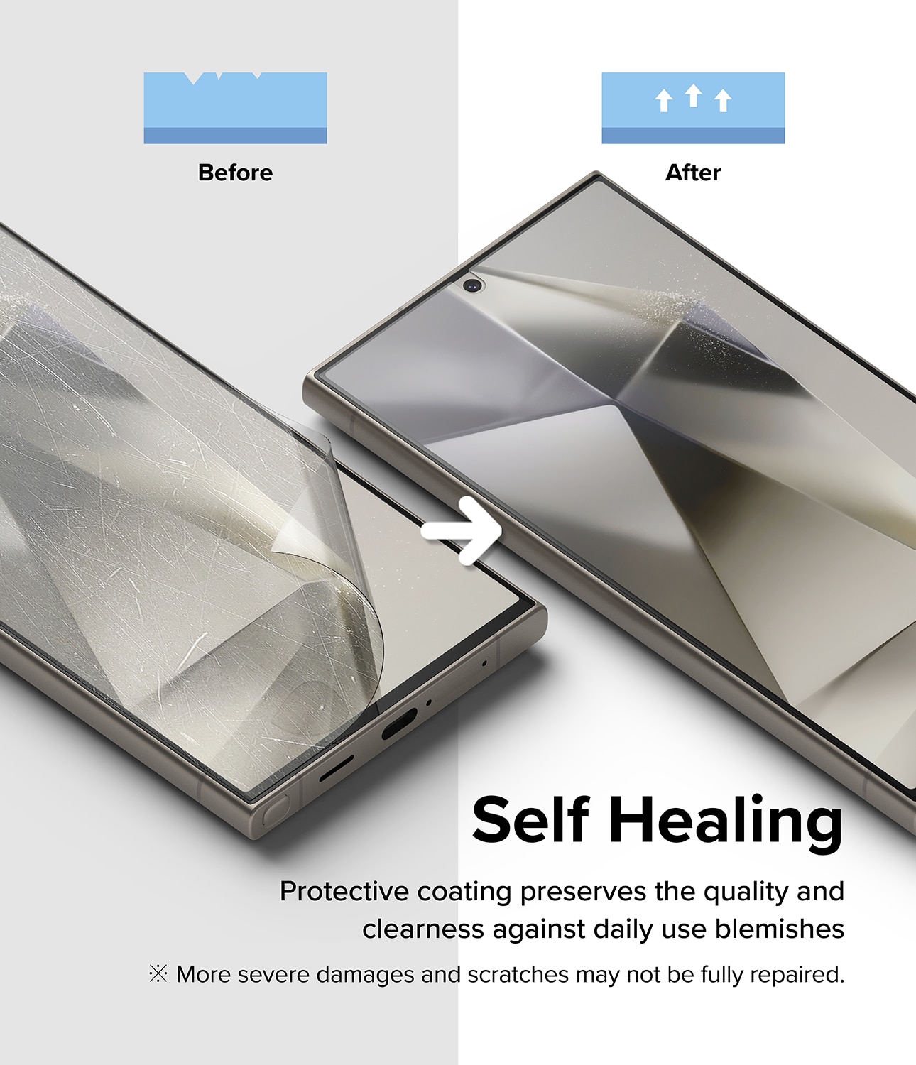 Dual Easy Screen Protector (2 Stück) Samsung Galaxy S24 Ultra