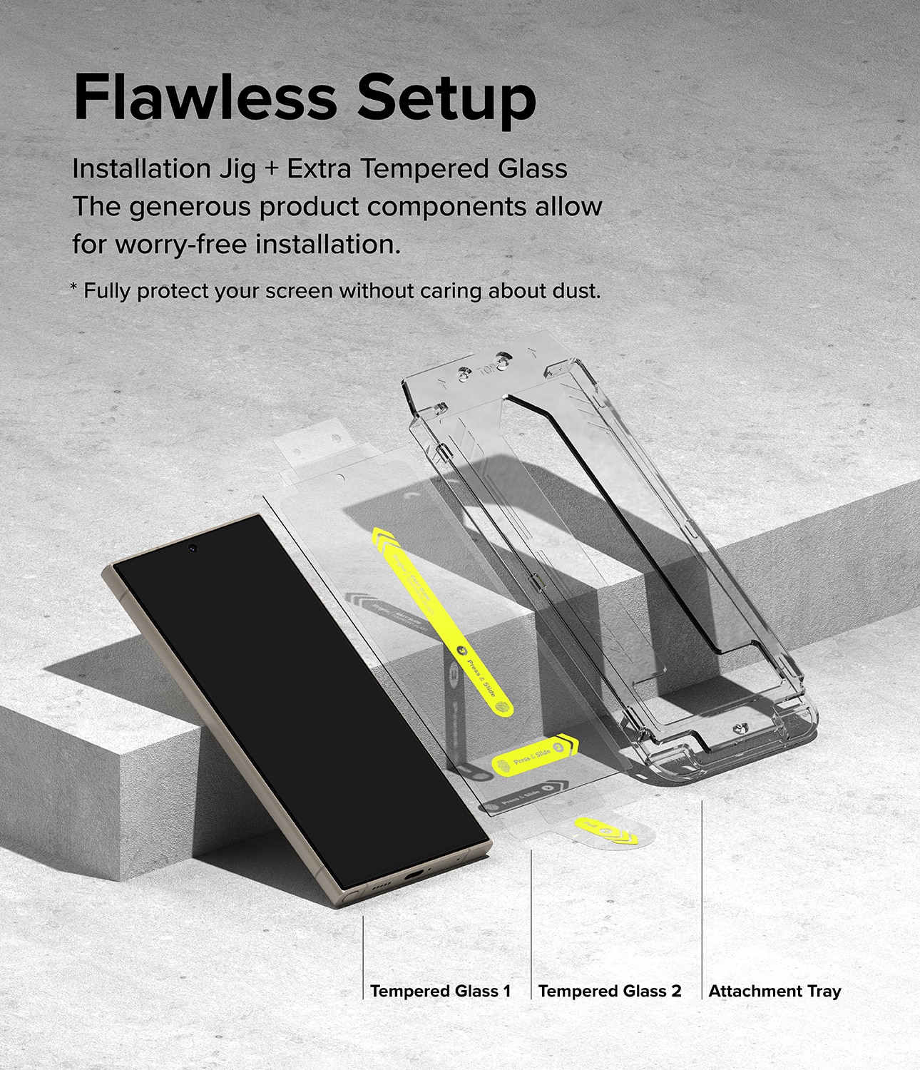 Easy Slide Glass (2 Stück) Samsung Galaxy S24 Ultra