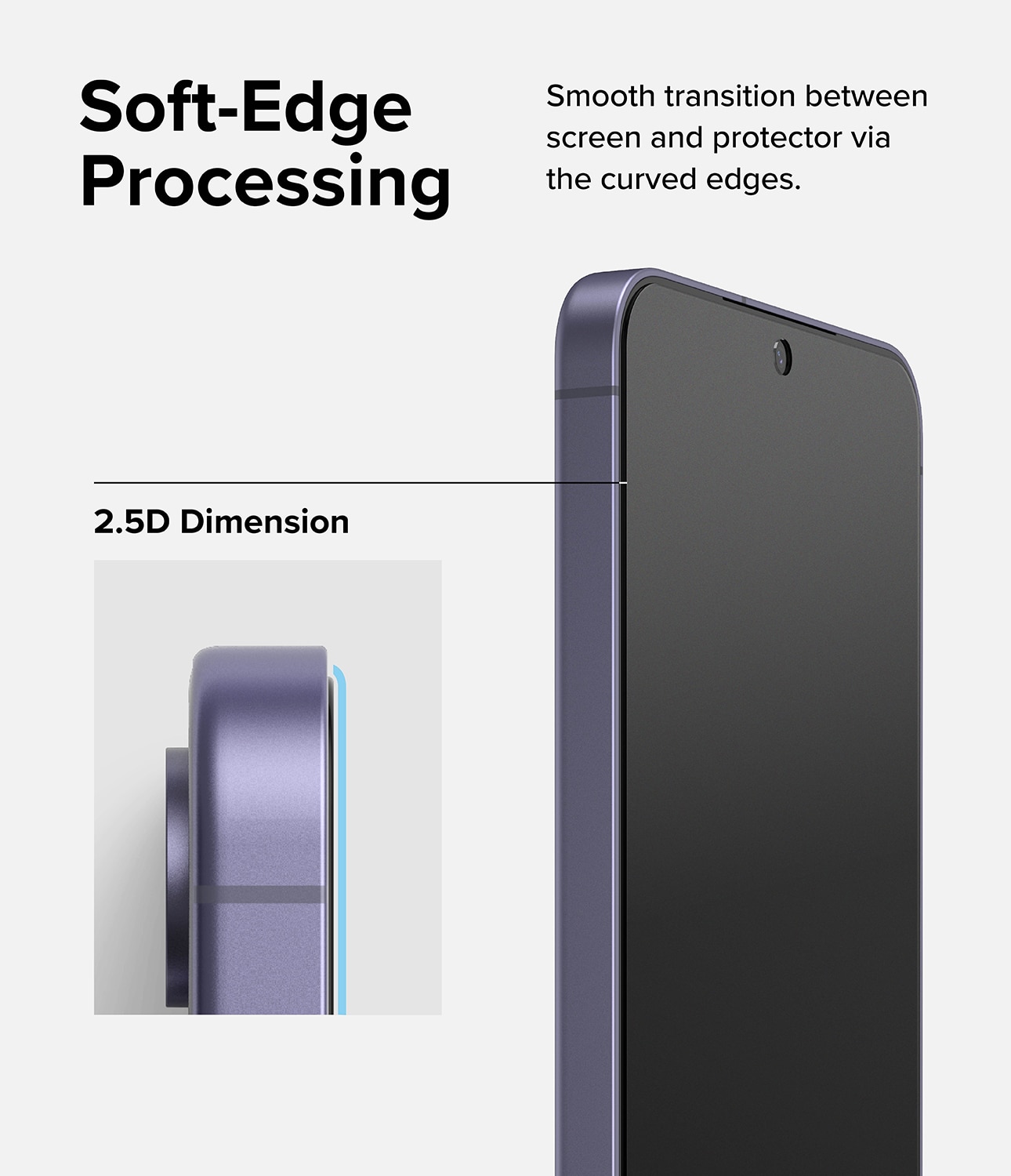 Easy Slide Privacy Glass (2 Stück) Samsung Galaxy S24