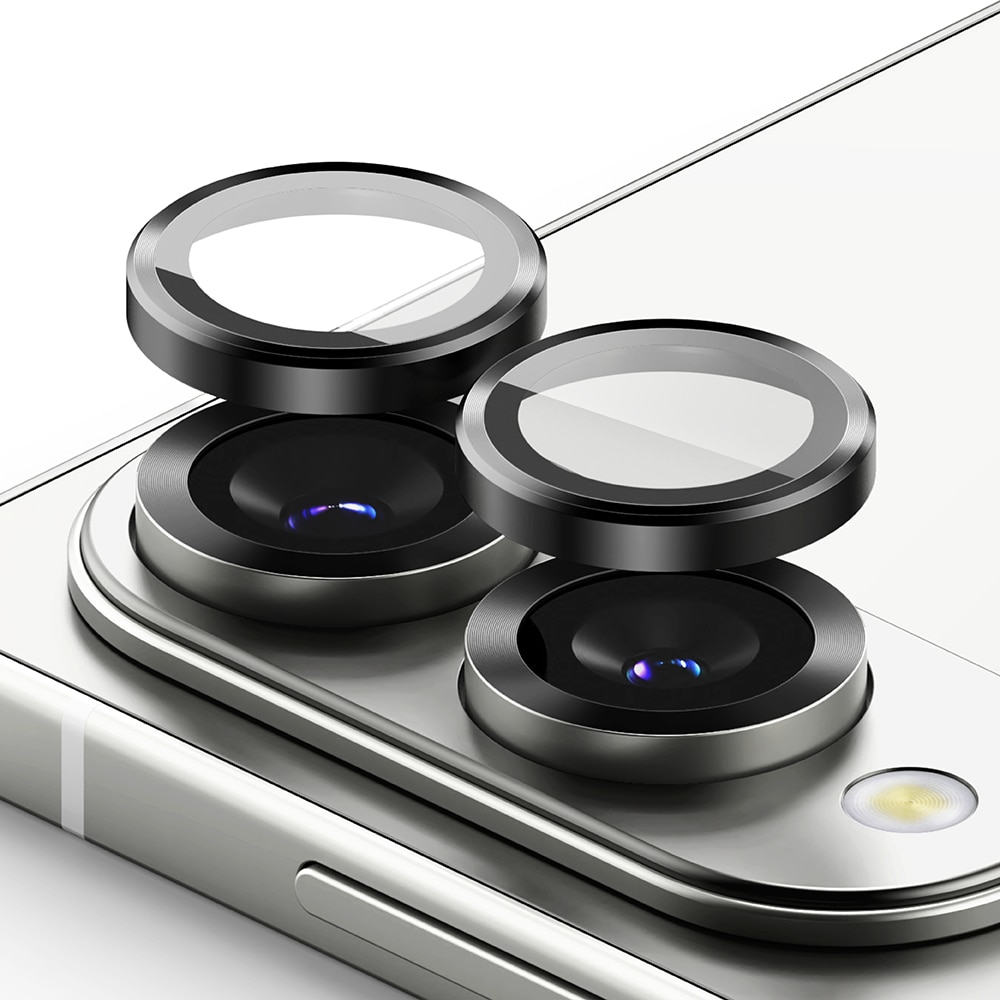 Camera Lens Frame Glass (2 Stück) Samsung Galaxy S25 Edge Black