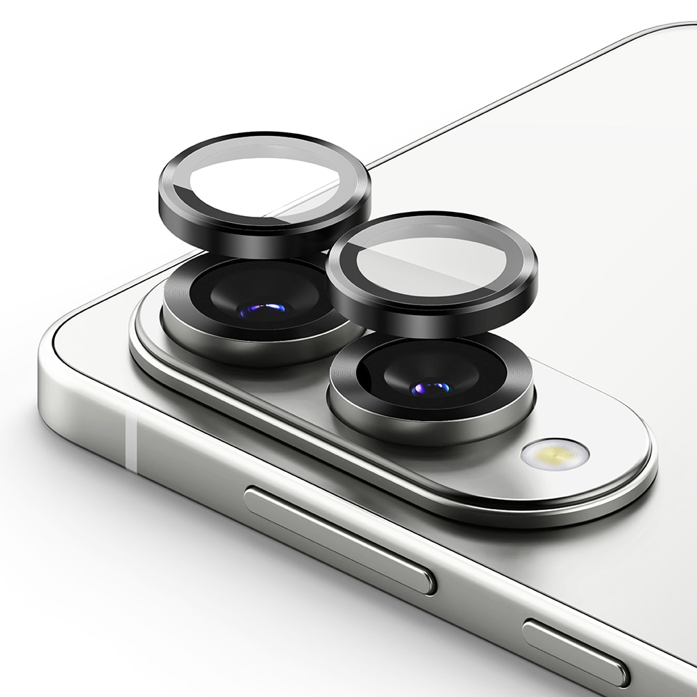 Camera Lens Frame Glass (2 Stück) Samsung Galaxy S25 Edge Black