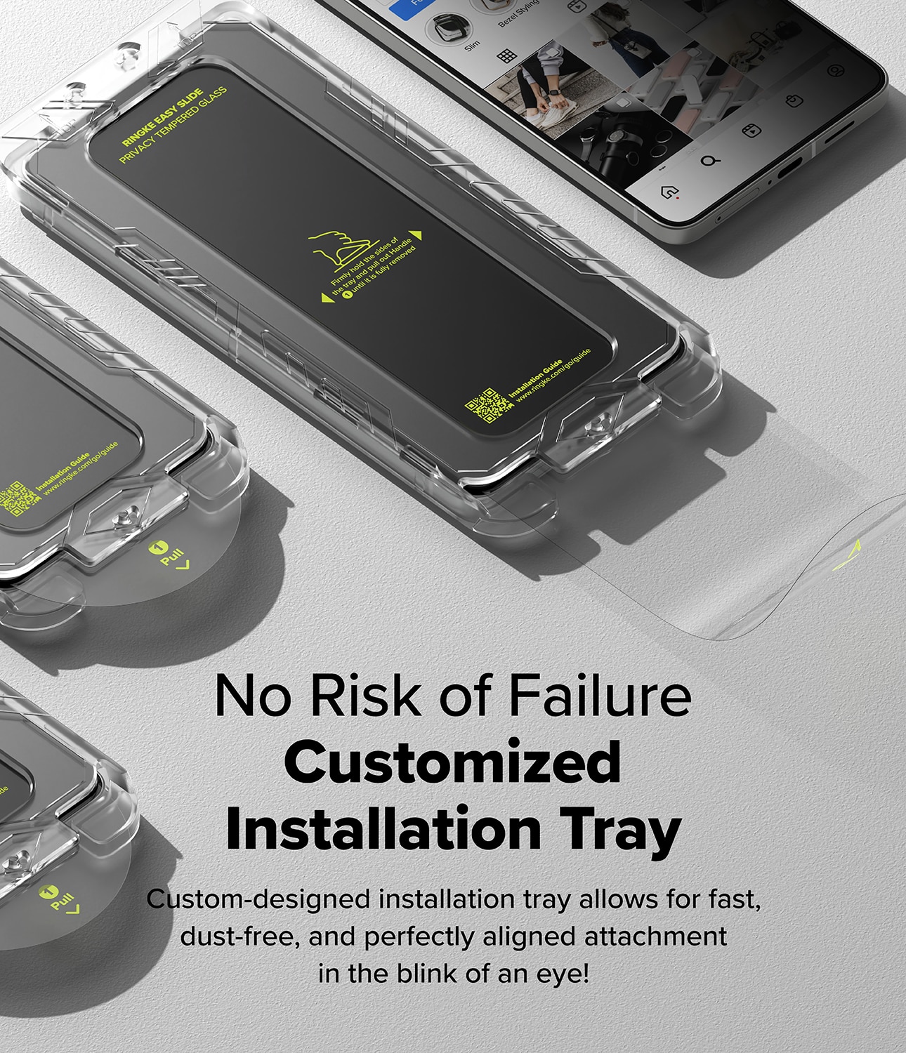 Easy Slide Privacy Glass (2 Stück) Samsung Galaxy S25 Edge