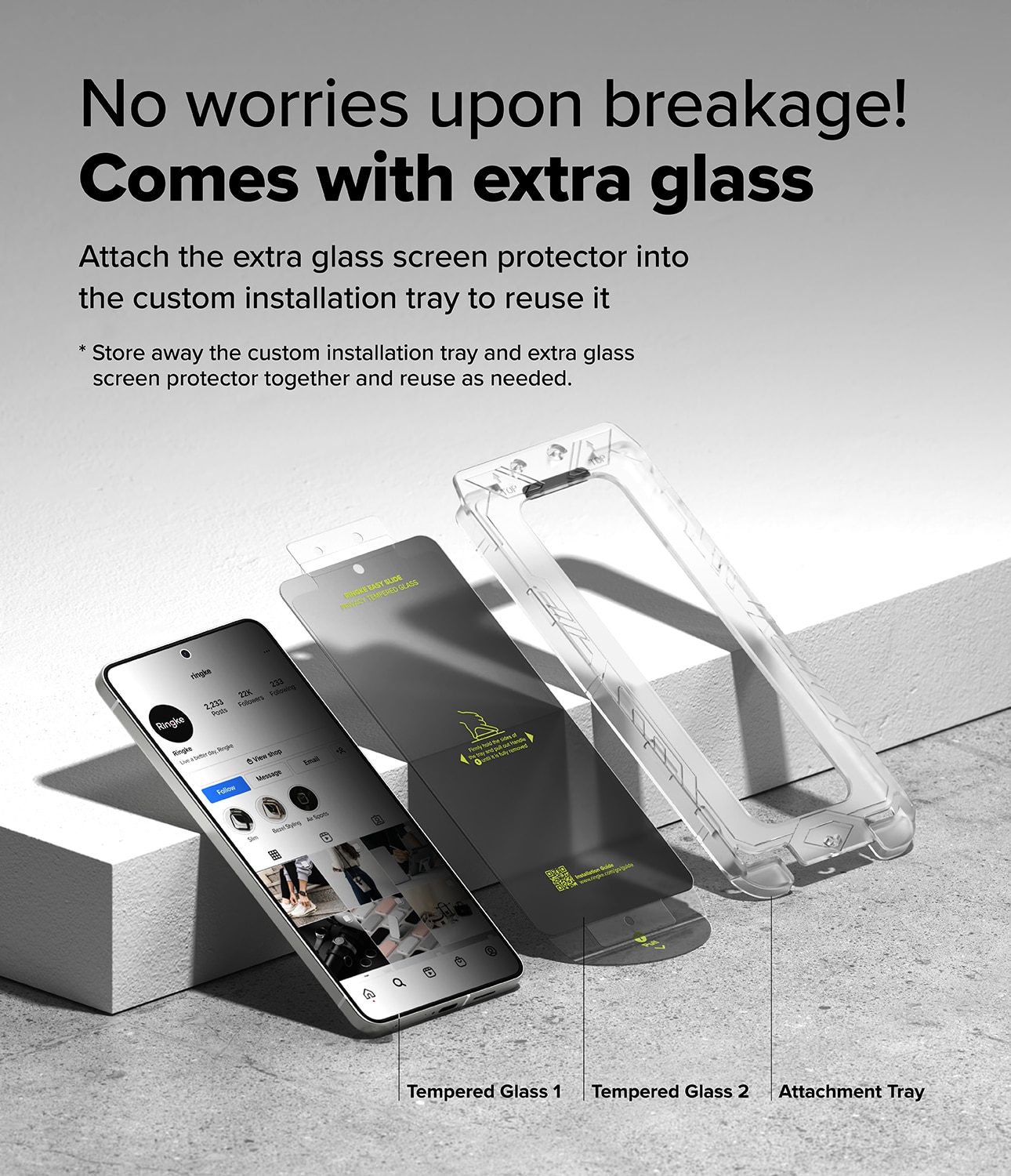 Easy Slide Privacy Glass (2 Stück) Samsung Galaxy S25 Edge