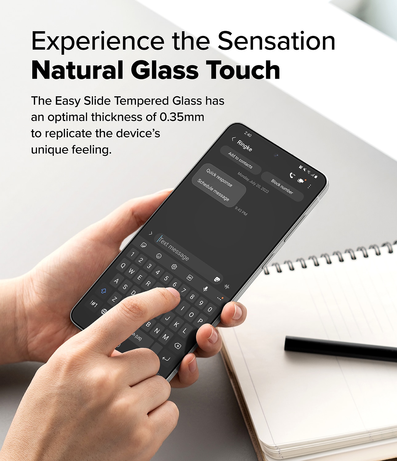 Easy Slide Glass (2 Stück) Samsung Galaxy S25 Edge