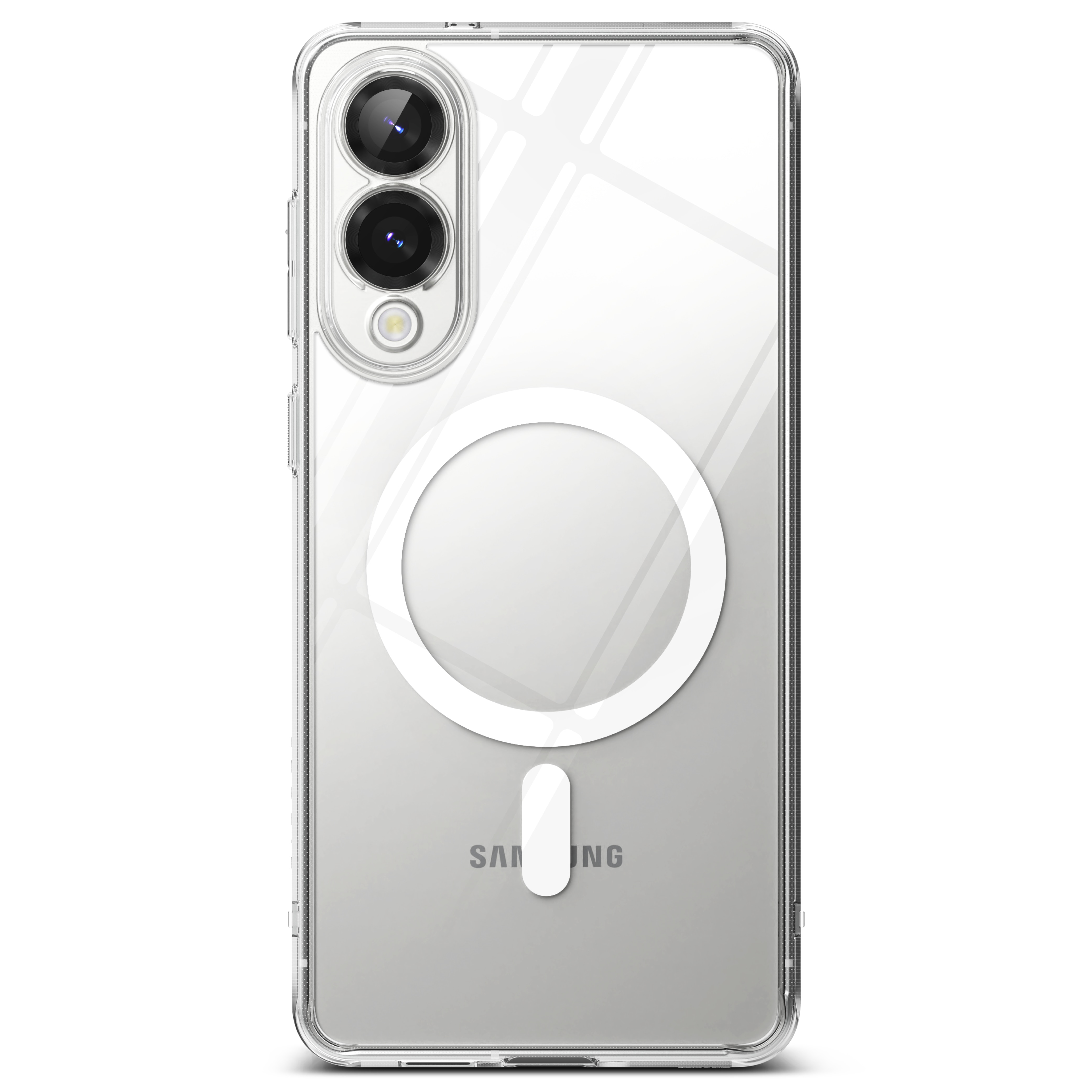 Fusion Magnetic Case Samsung Galaxy S25 Edge  Clear