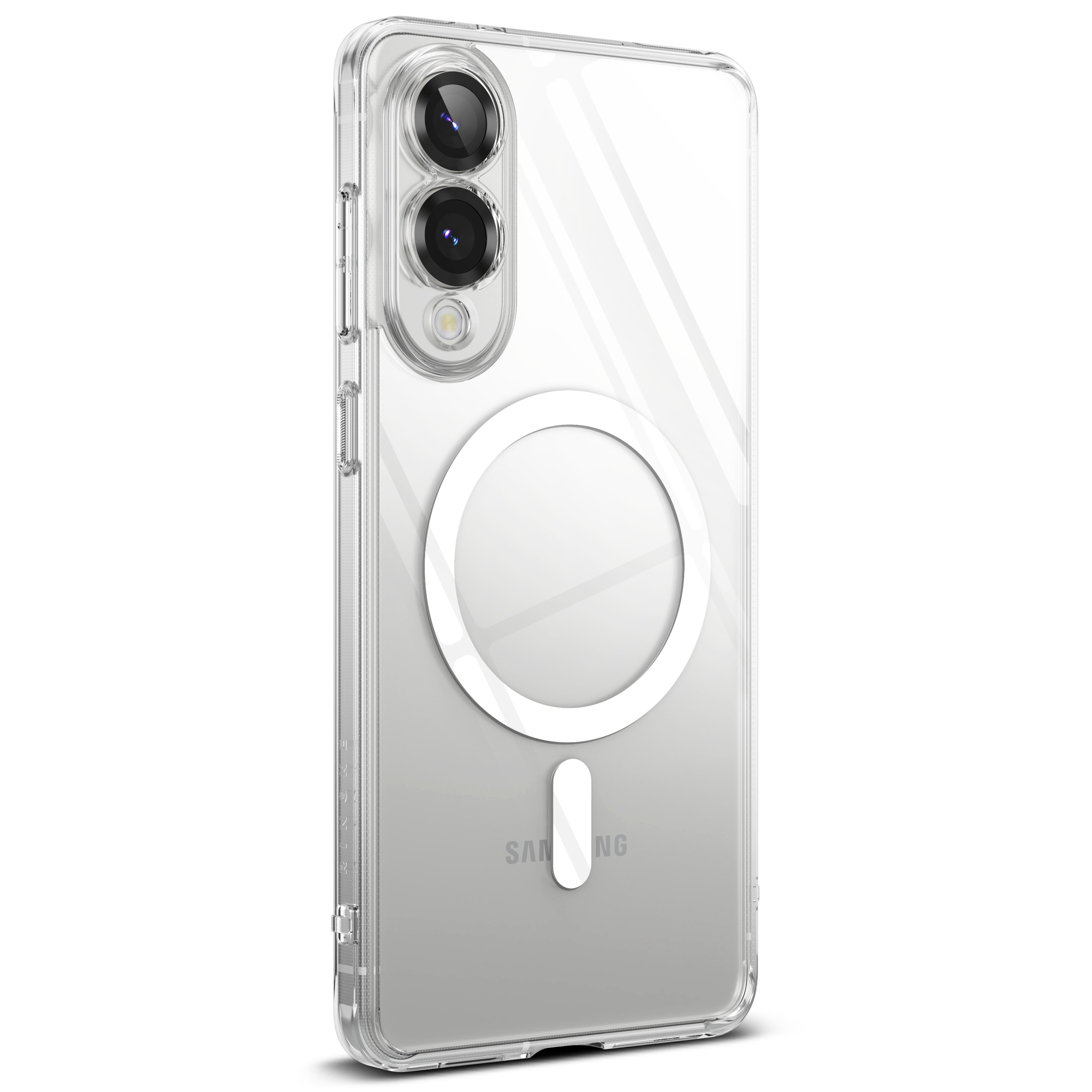 Fusion Magnetic Case Samsung Galaxy S25 Edge  Clear