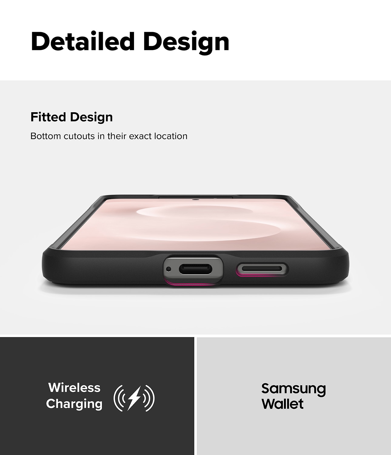 Onyx Case Samsung Galaxy S25 Edge Black