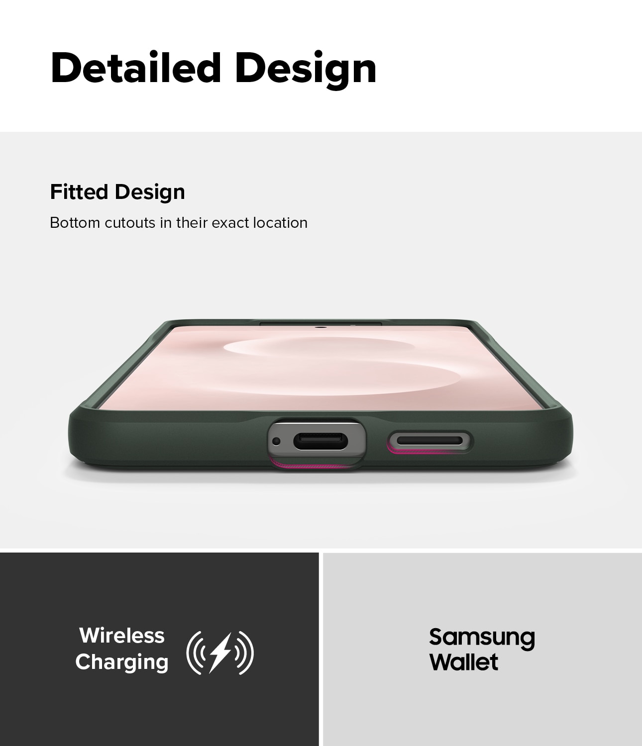 Onyx Case Samsung Galaxy S25 Edge Dark Green